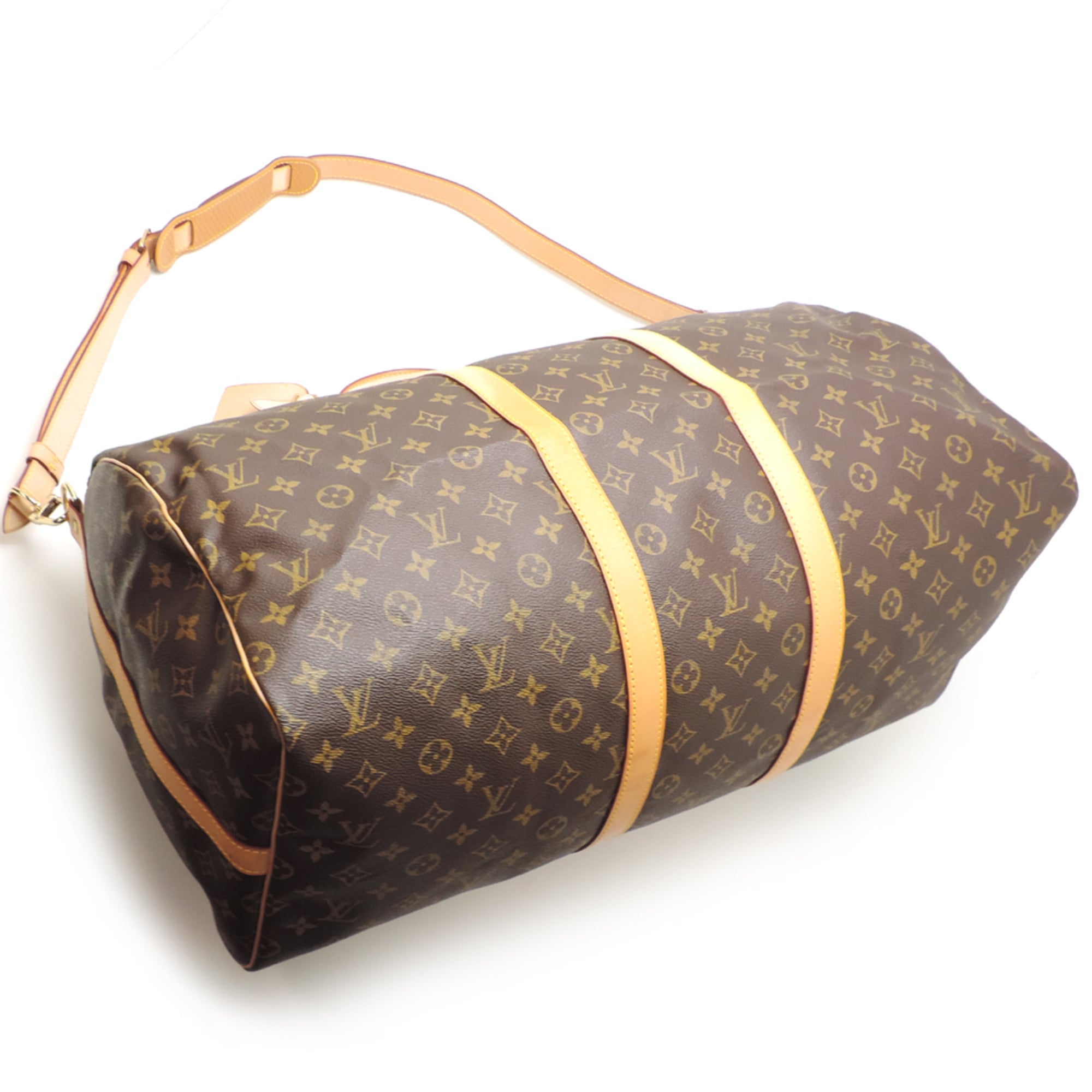Louis Vuitton Brown Monogram Boston Bag (Pre-Owned)