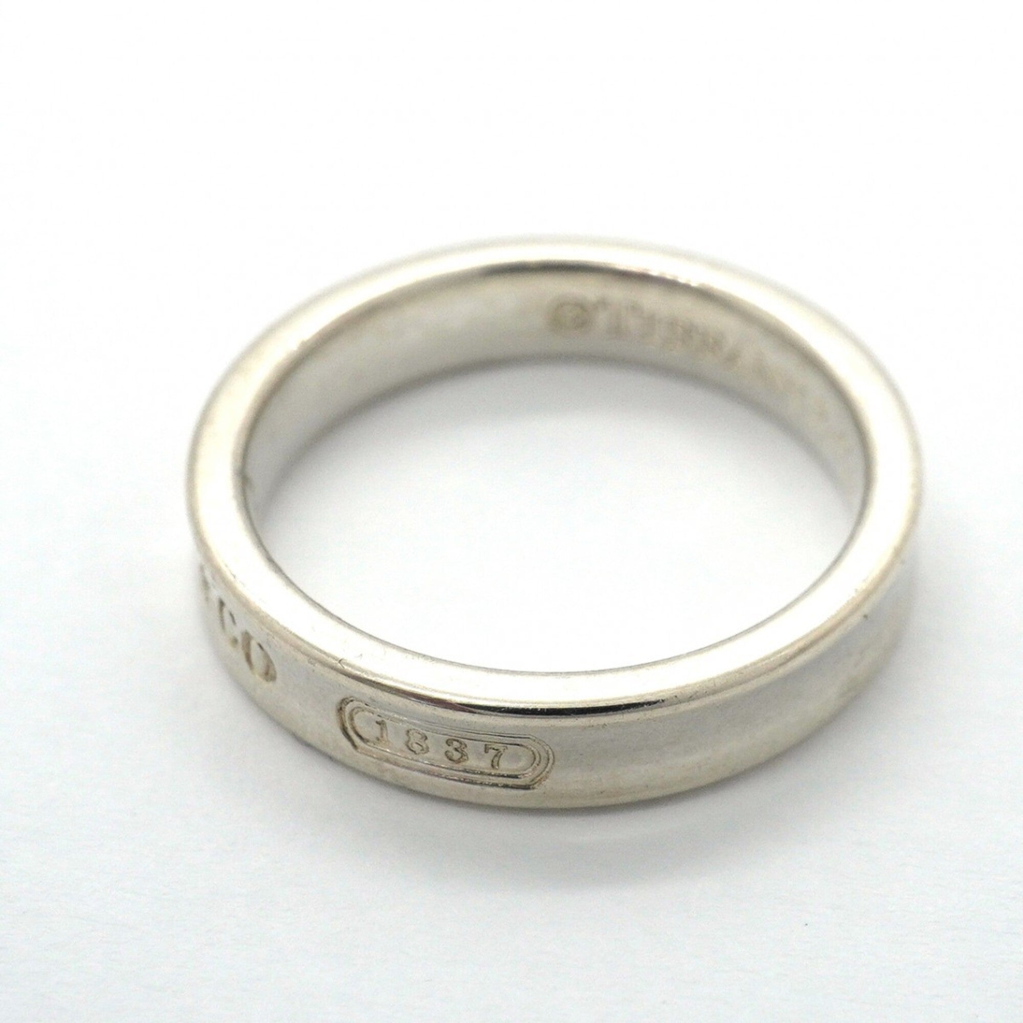Tiffany Silver 925 Band Ring (Pre-Owned)
