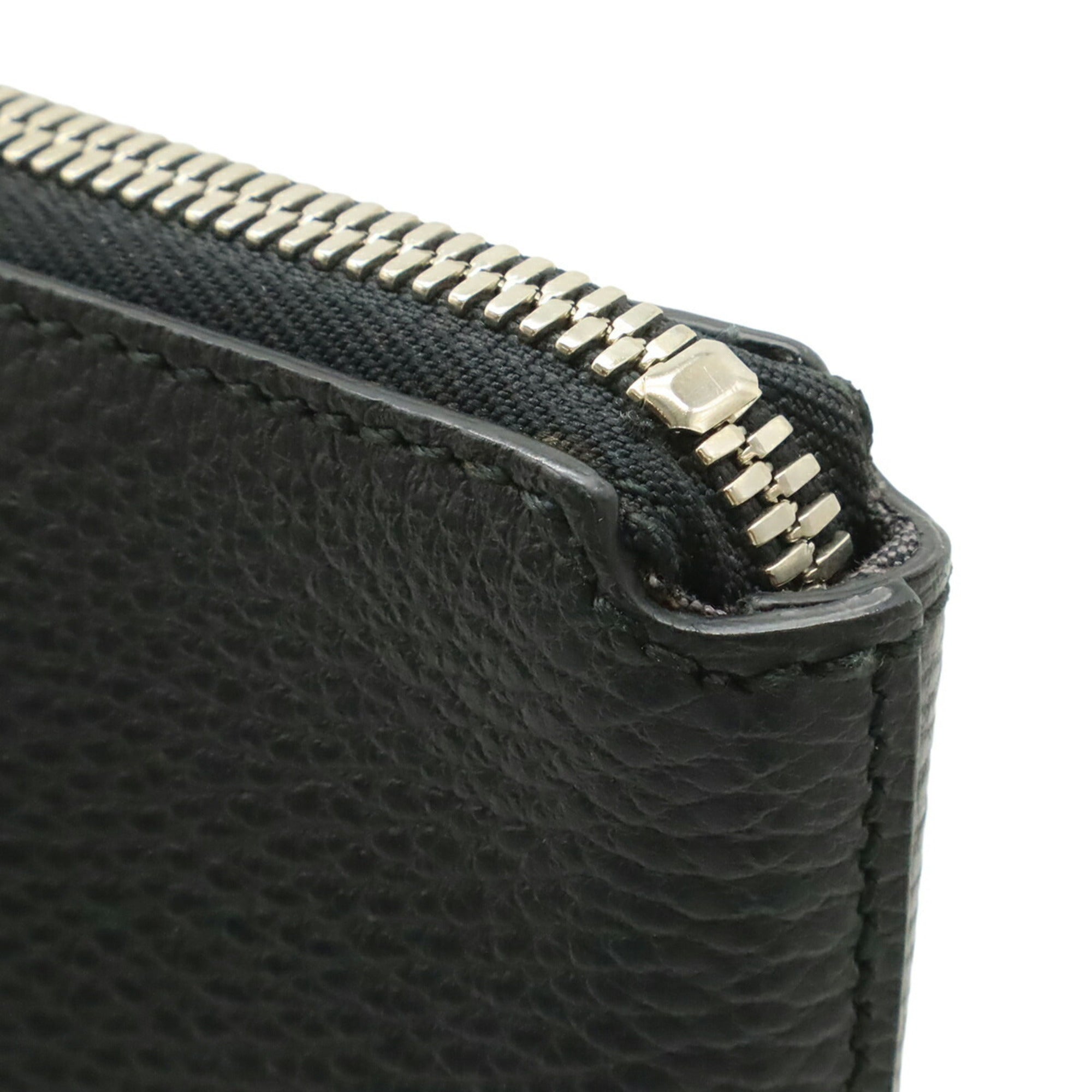 Gucci Black Leather Clutch Bag (Pre-Owned)