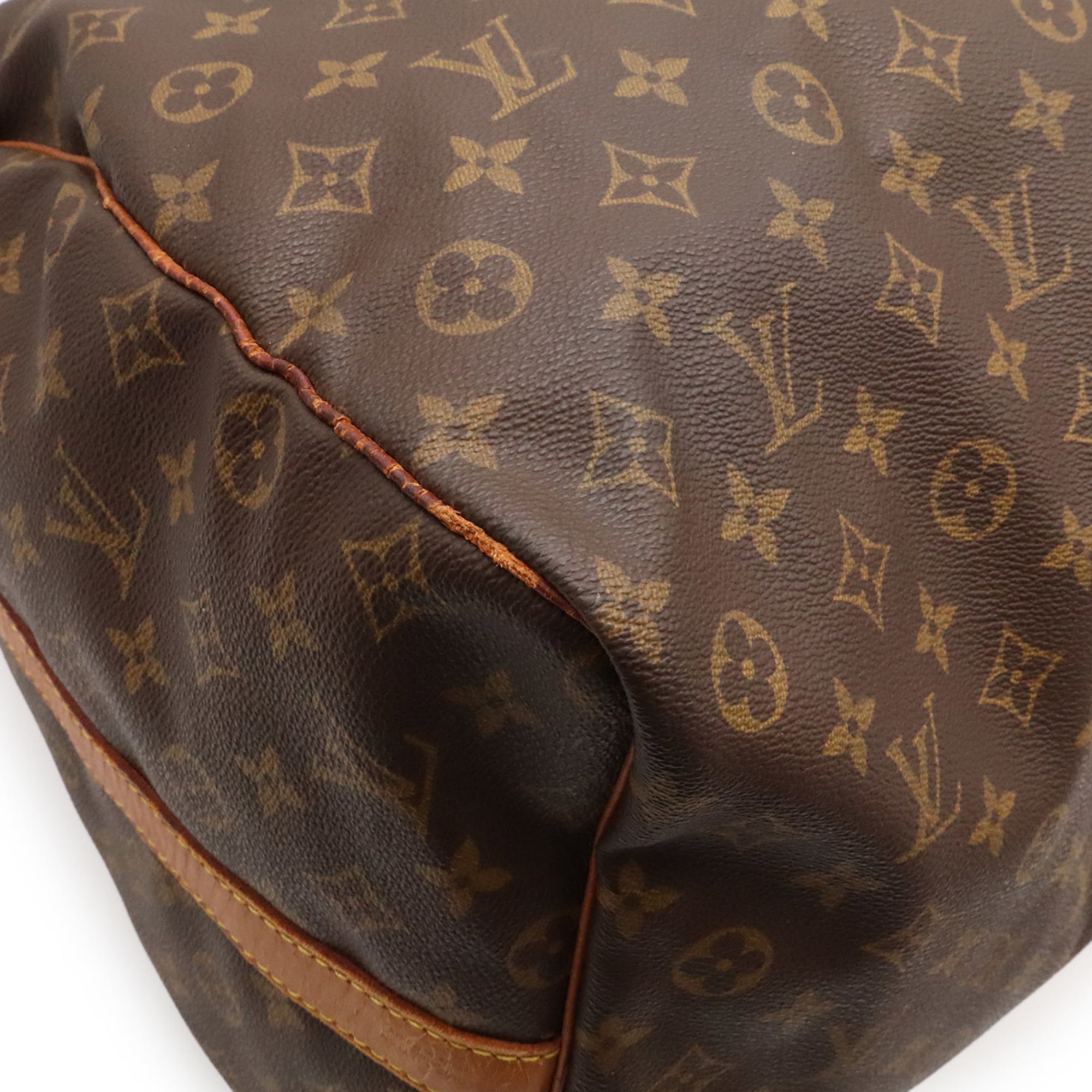 Louis Vuitton Brown Monogram Monogram Boston Bag Shoulder Bag (Pre-Owned)