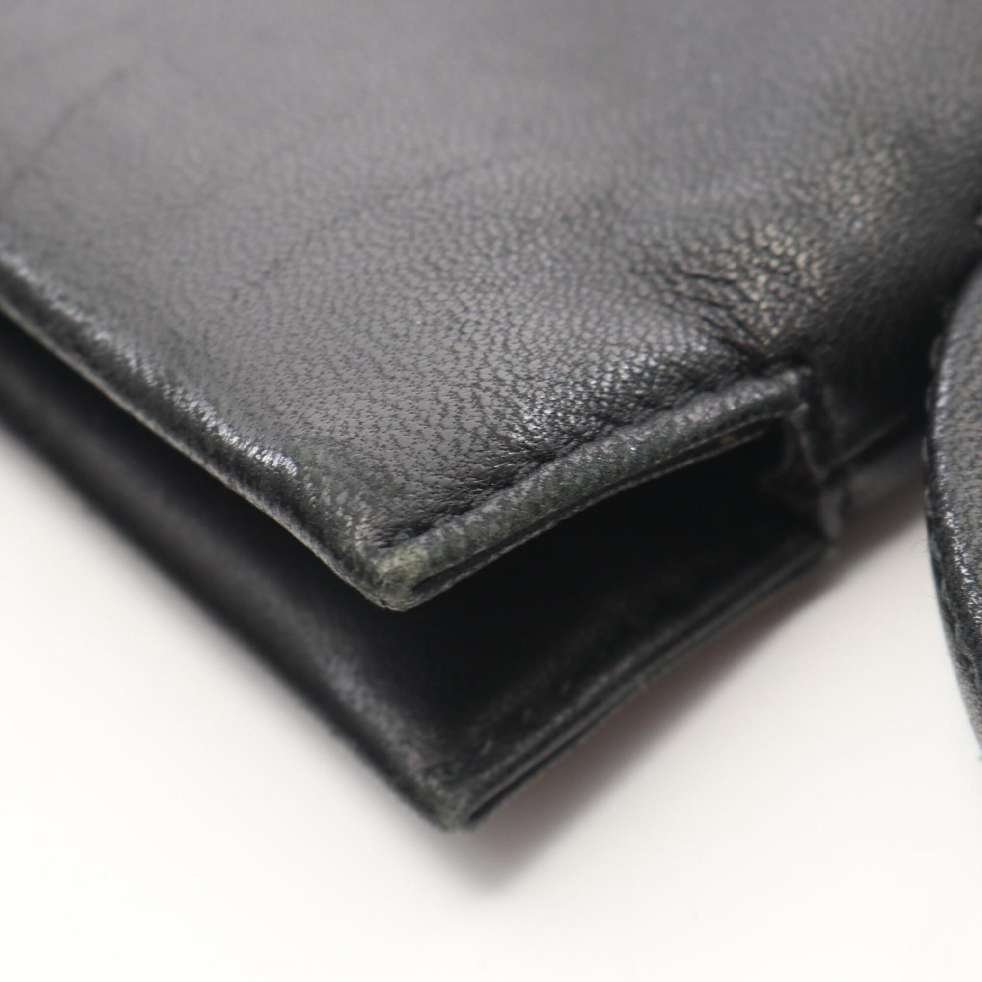 Loewe Black Leather Handbag Shoulder Bag (Pre-Owned)