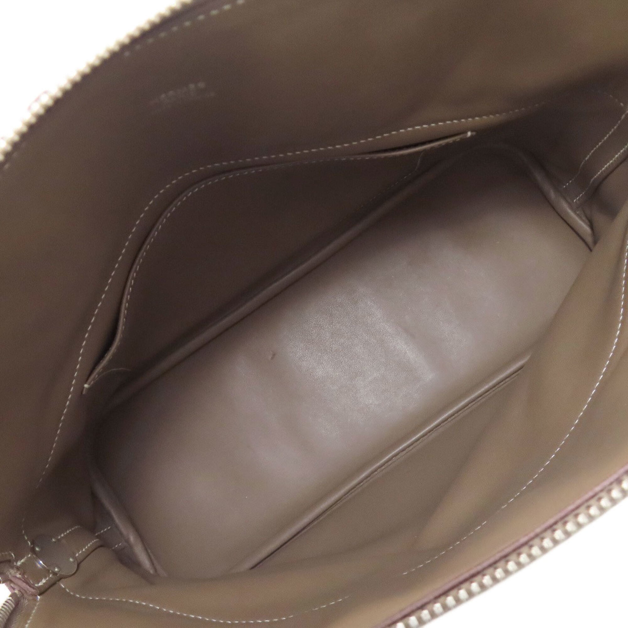 Hermes Bolide Etoupe Gray Handbag (Pre-Owned)