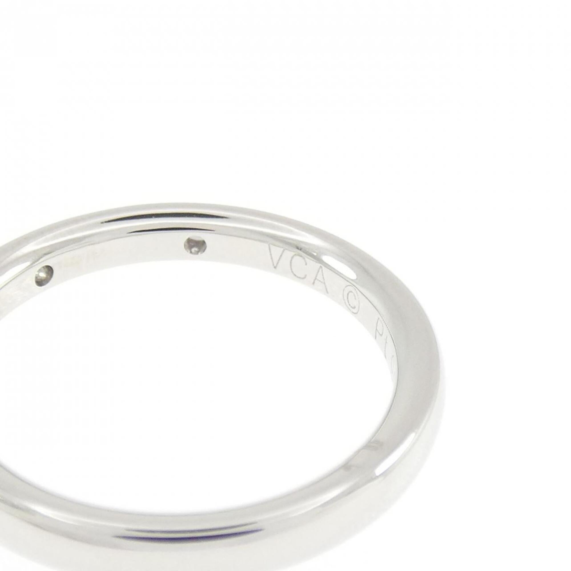 Van Cleef & Arpels Platinum 950 Band Ring (Pre-Owned)