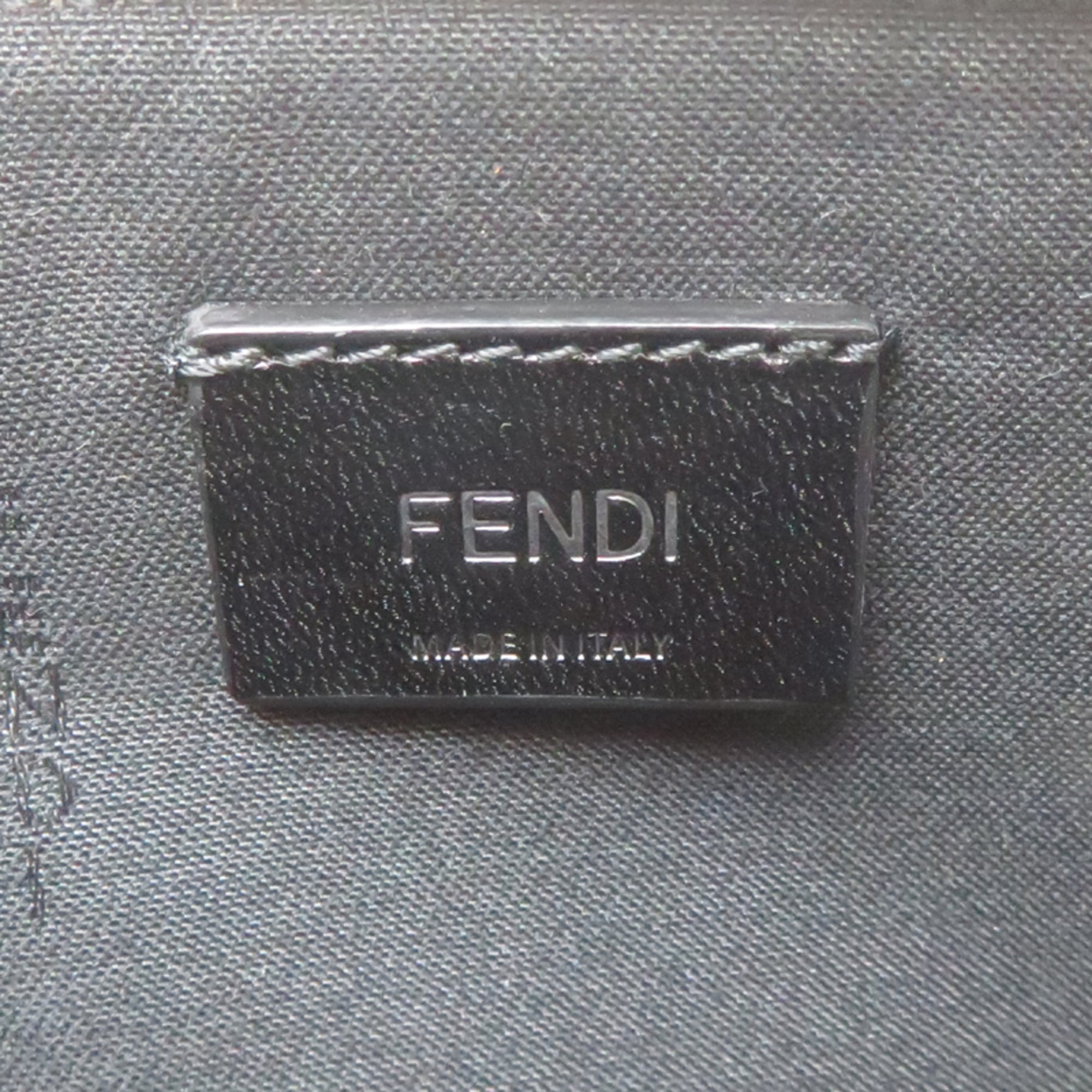 Fendi Yellow Leather Pouch (Pre-Owned)