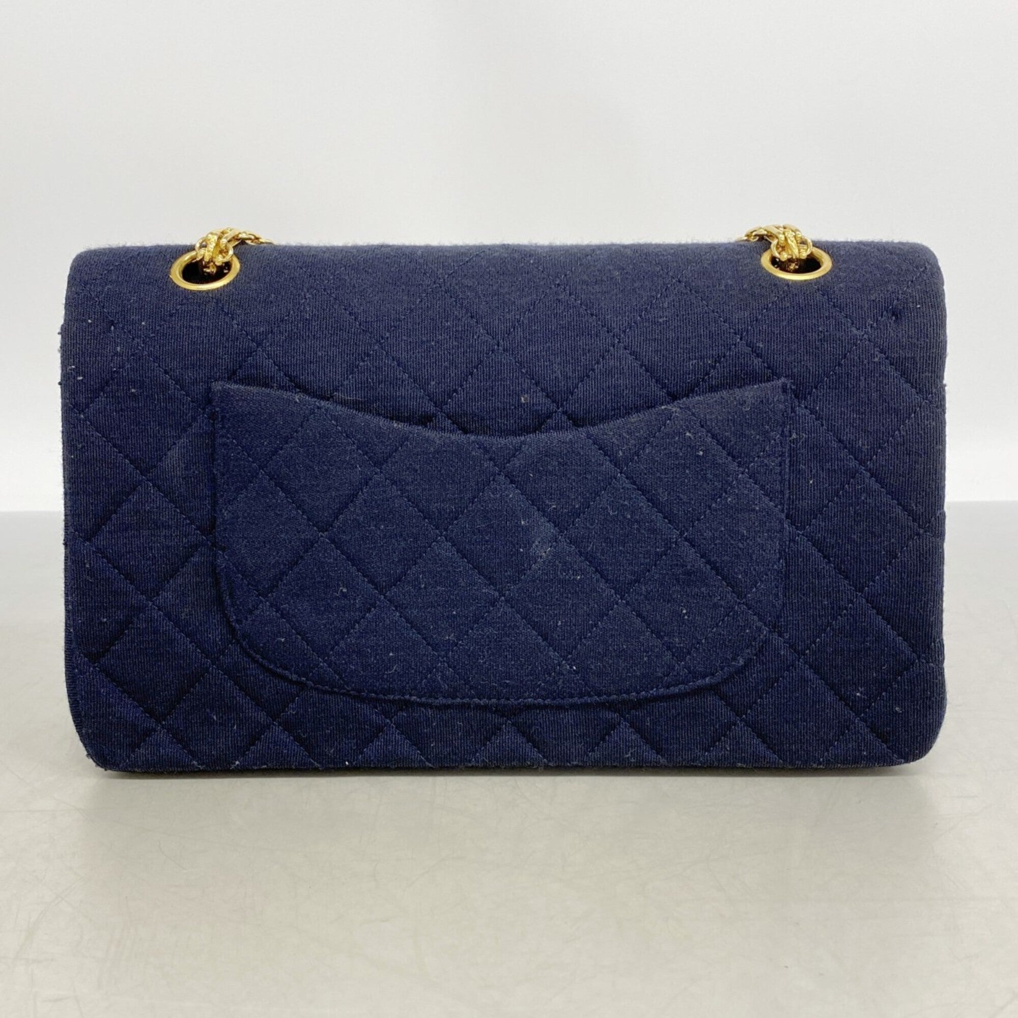 Chanel Navy Shoulder Bag (Pre-Owned)