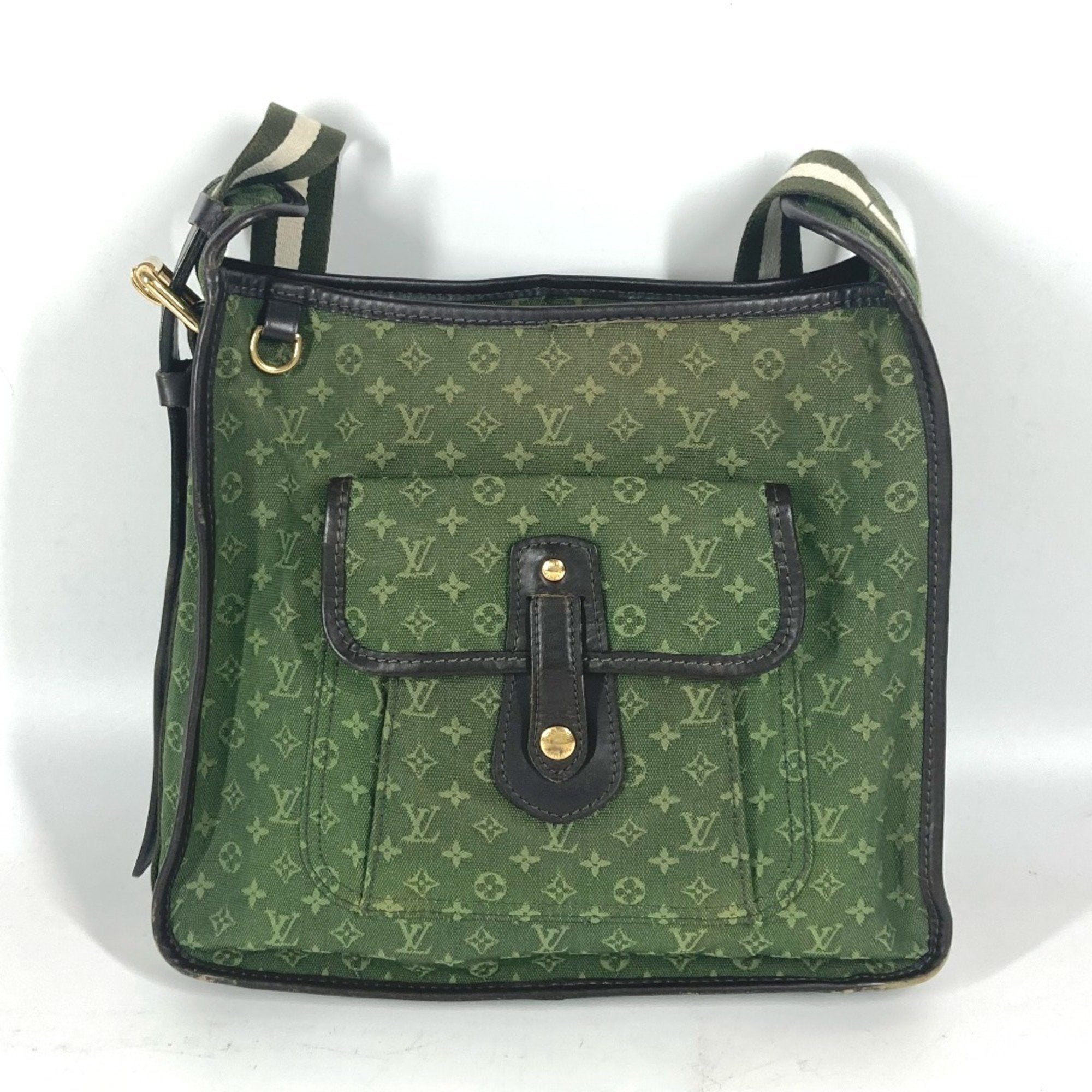 Louis Vuitton Khaki Monogram Mini Shoulder Bag (Pre-Owned)