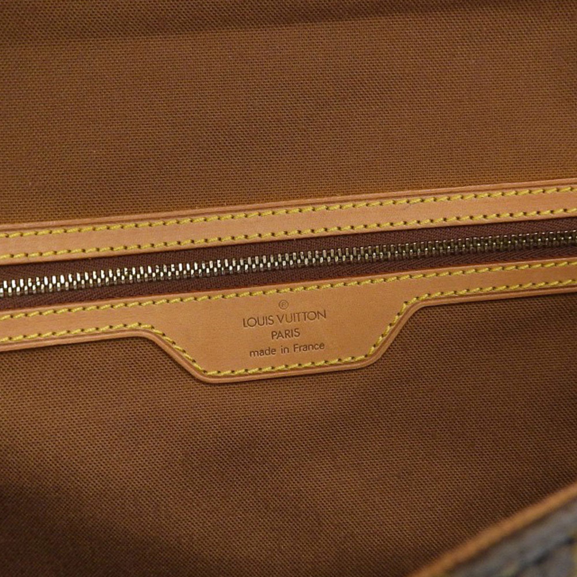 Louis Vuitton Brown Monogram Pvc Leather Briefcase (Pre-Owned)