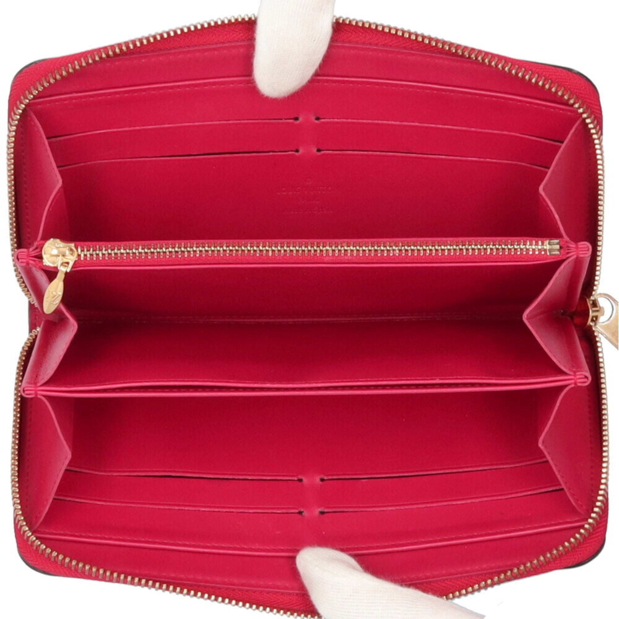 Louis Vuitton Indian Rose Pink Purple Vernis Long Wallet (Bi-Fold) (Pre-Owned)