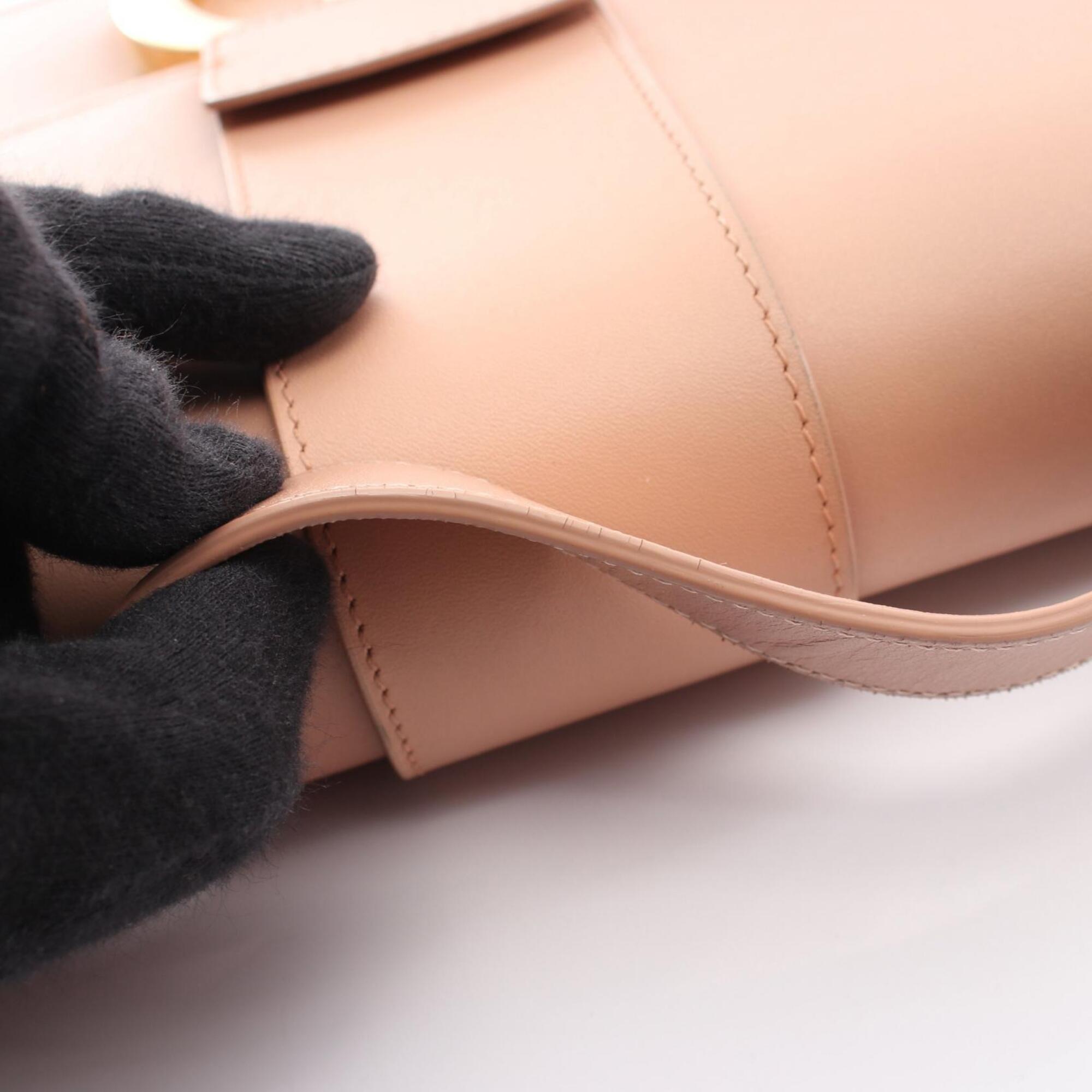 Christian Dior Pink Leather Handbag Shoulder Bag (Pre-Owned)