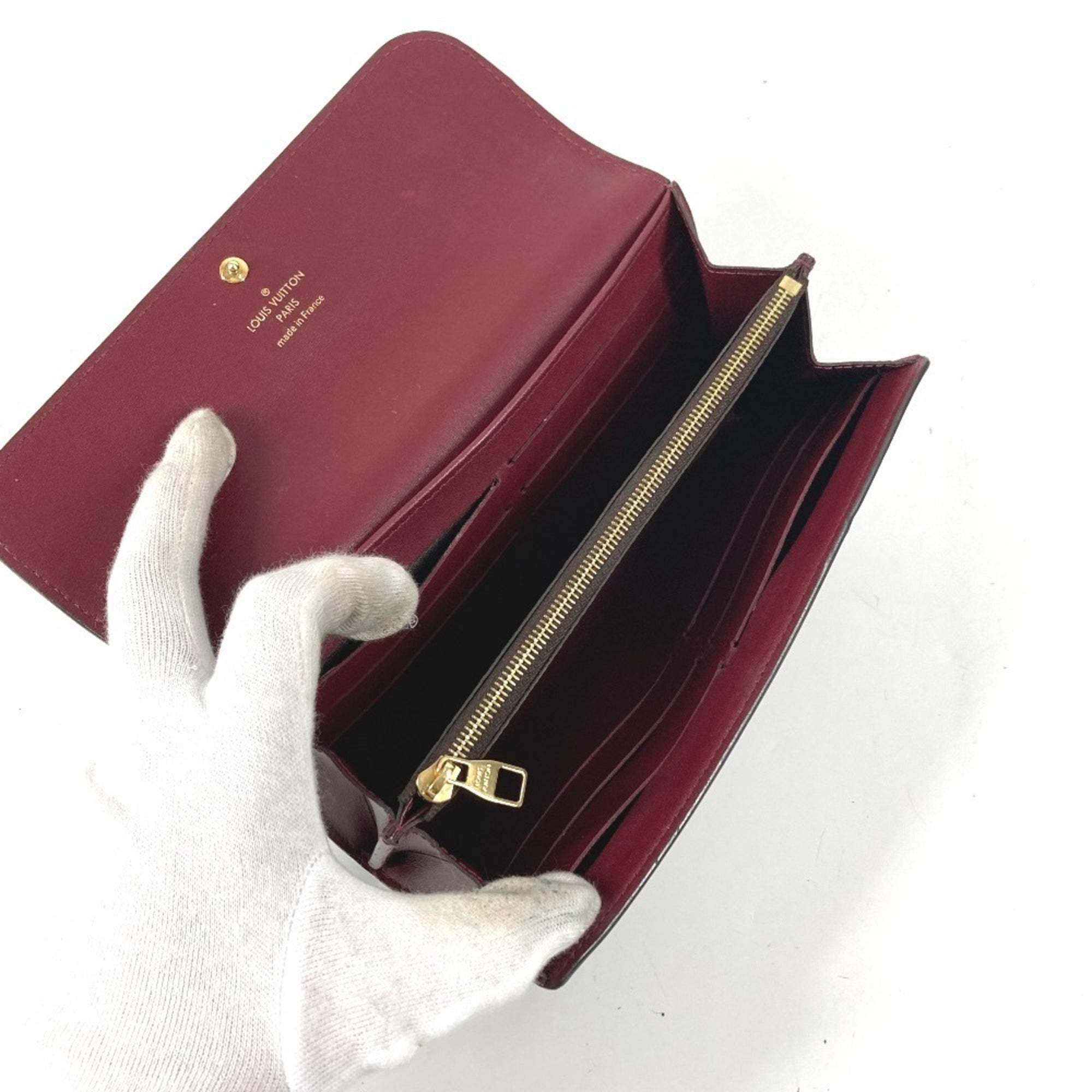 Louis Vuitton Monogram Brown Monogram Long Wallet (Bi-Fold) (Pre-Owned)