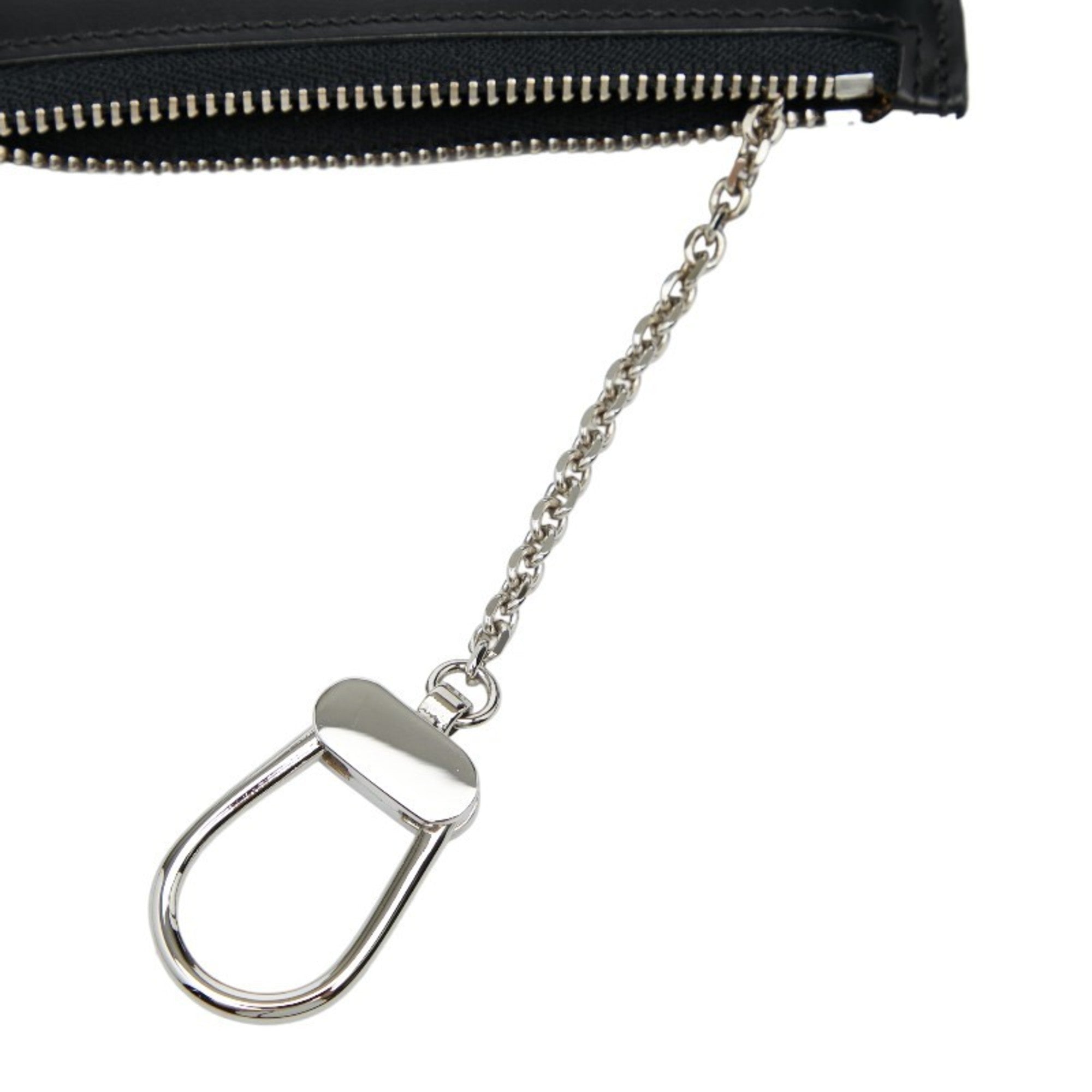 Cartier Black Leather Coin Purse/Coin Case (Pre-Owned)