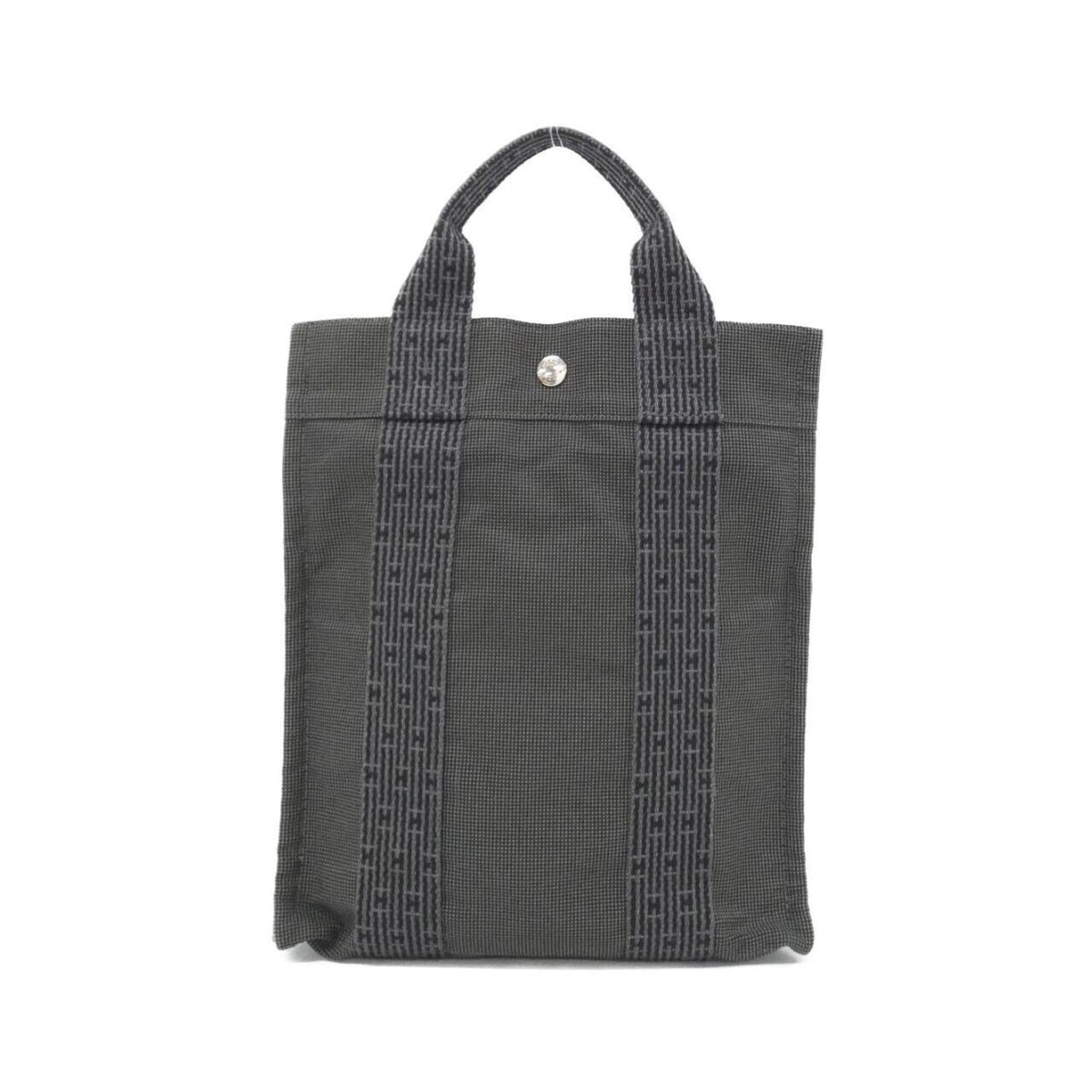 Hermes Black Canvas Backpack (Pre-Owned)