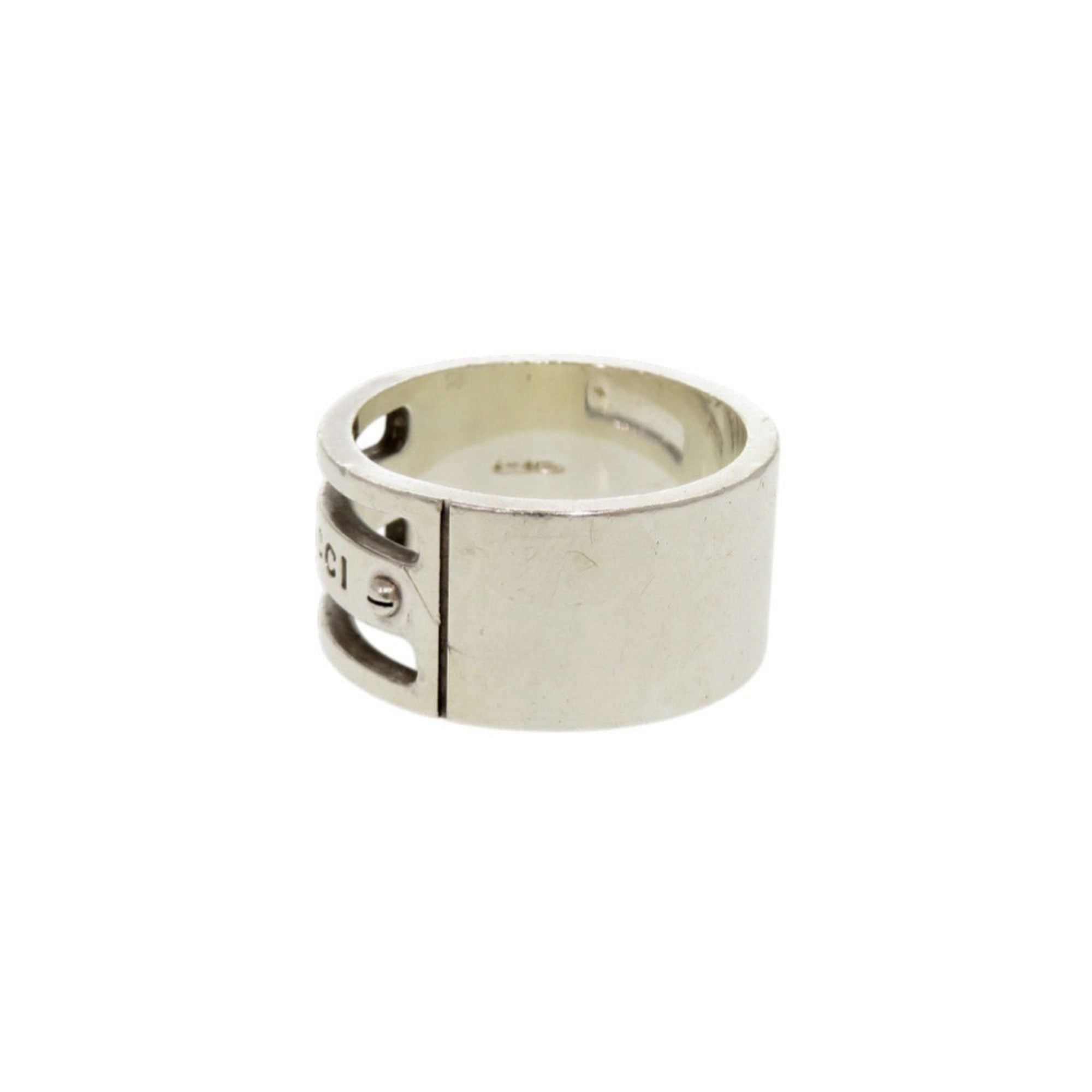 Gucci Silver Silver 925 Band Ring (Pre-Owned)