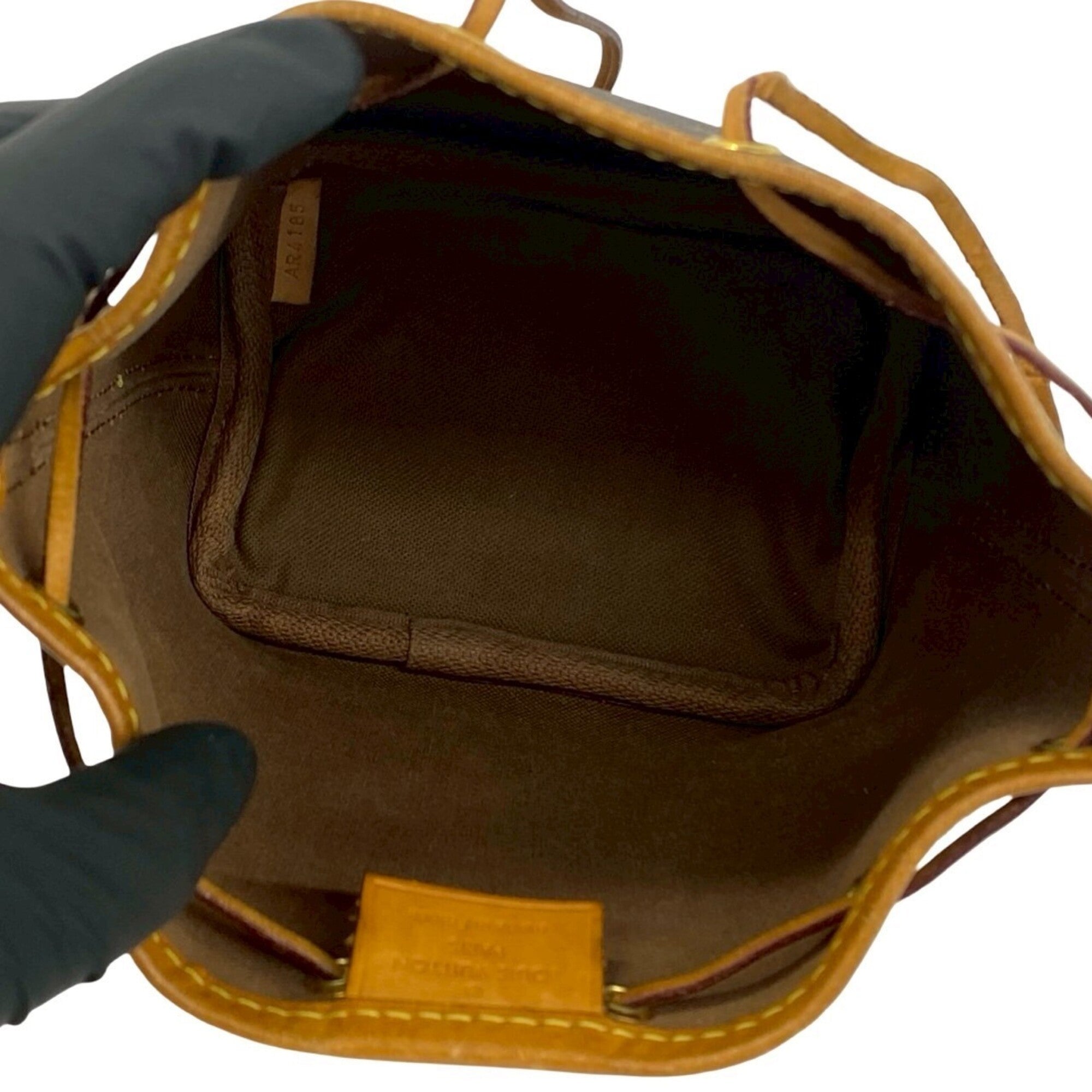 Louis Vuitton Brown Leather Pvc Pochette Shoulder Bag (Pre-Owned)