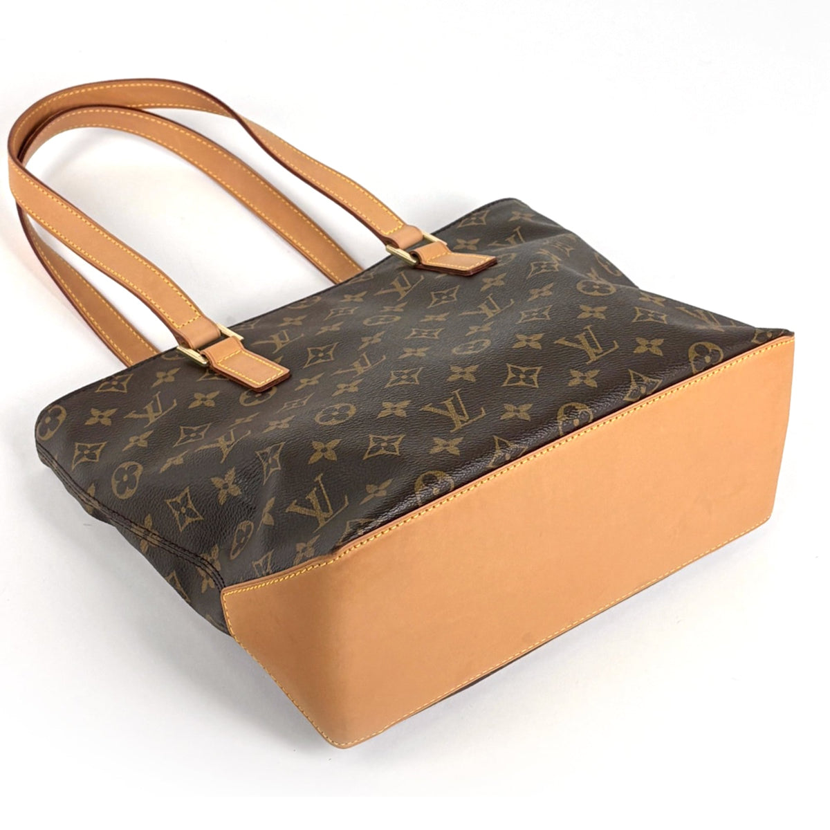 Louis Vuitton Brown Monogram Shoulder Bag Tote Bag (Pre-Owned)