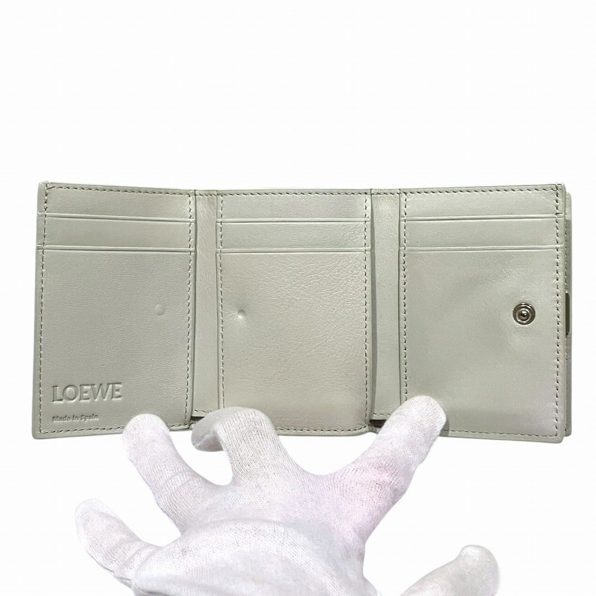 Loewe Leather Wallet (Tri-Fold) (Pre-Owned)