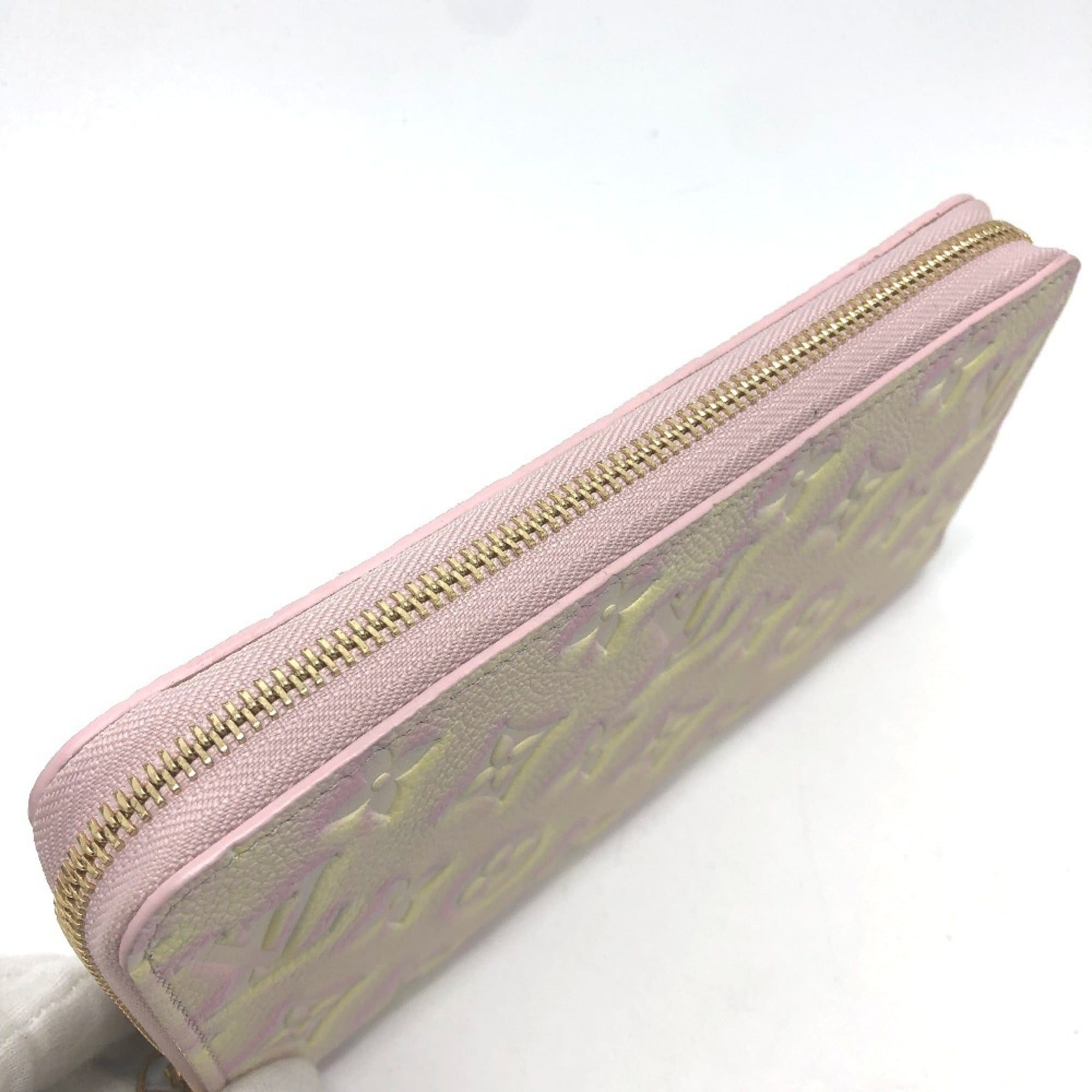 Louis Vuitton Monogram Empreinte Light Pink Monogram Empreinte Long Wallet (Bi-Fold) (Pre-Owned)