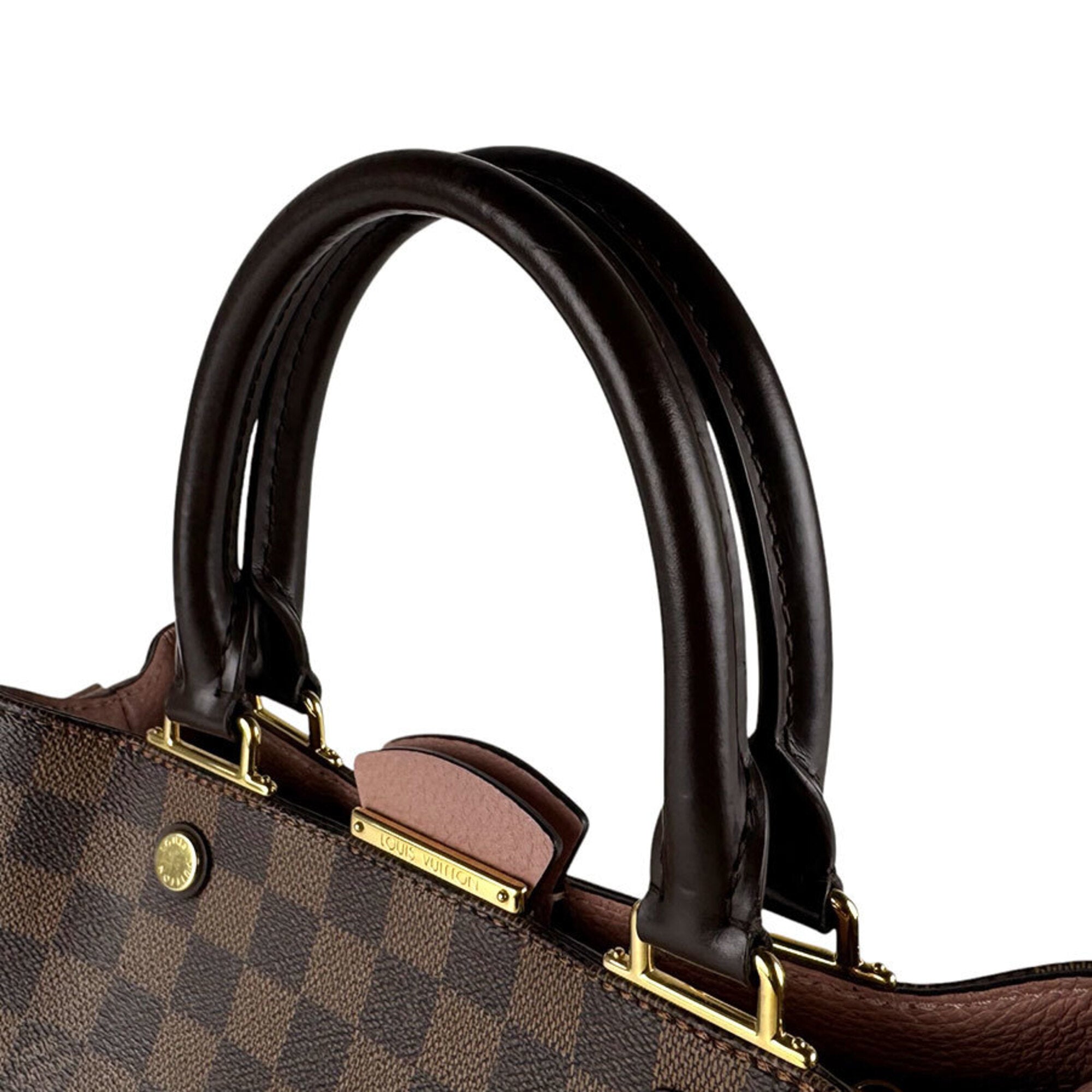 Louis Vuitton Ebene Magnolia Damier Canvas Handbag Shoulder Bag (Pre-Owned)