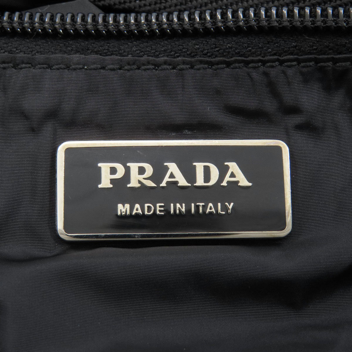 Prada Black Nylon Eco-Bag Handbag (Pre-Owned)