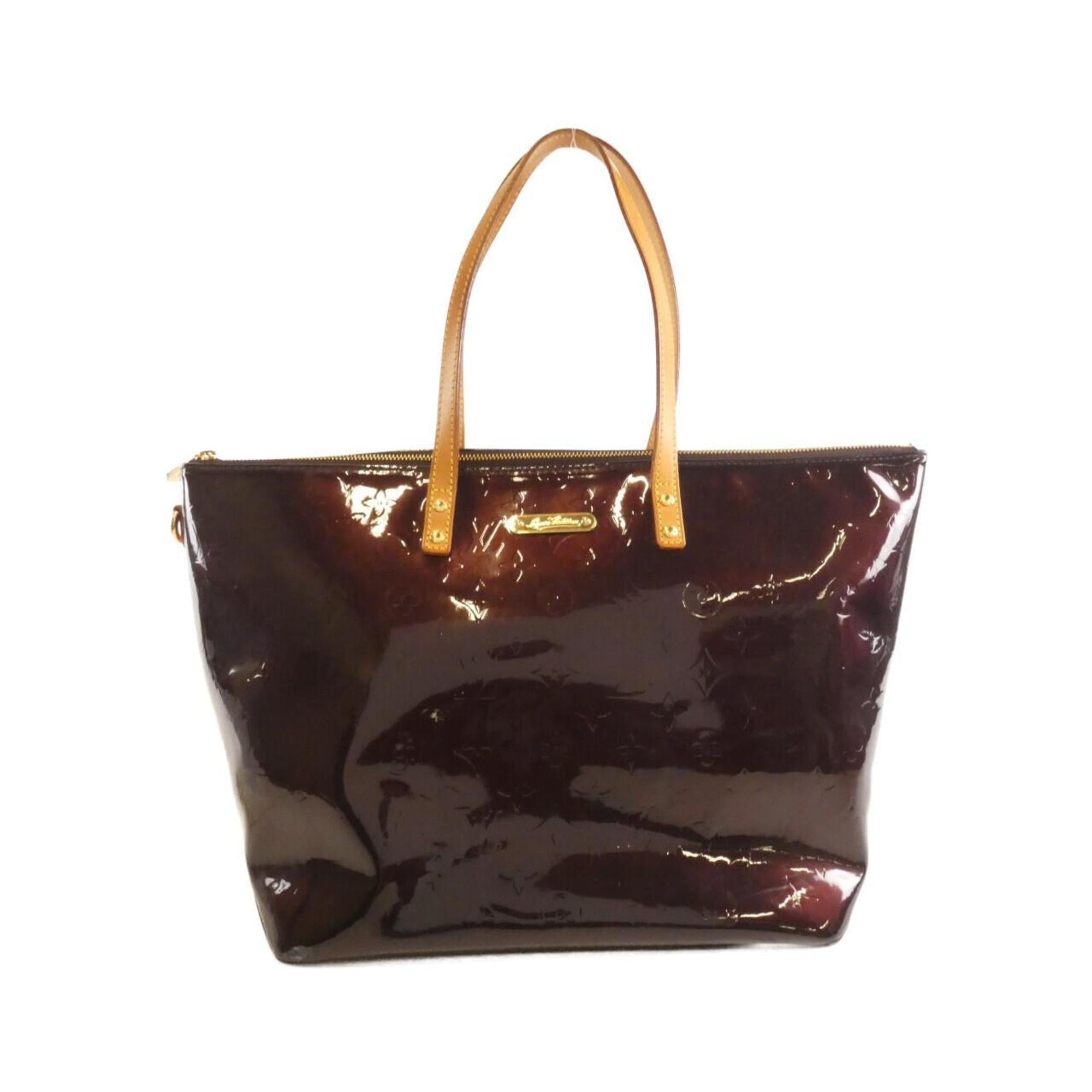 Louis Vuitton Amarante Leather Shoulder Bag (Pre-Owned)
