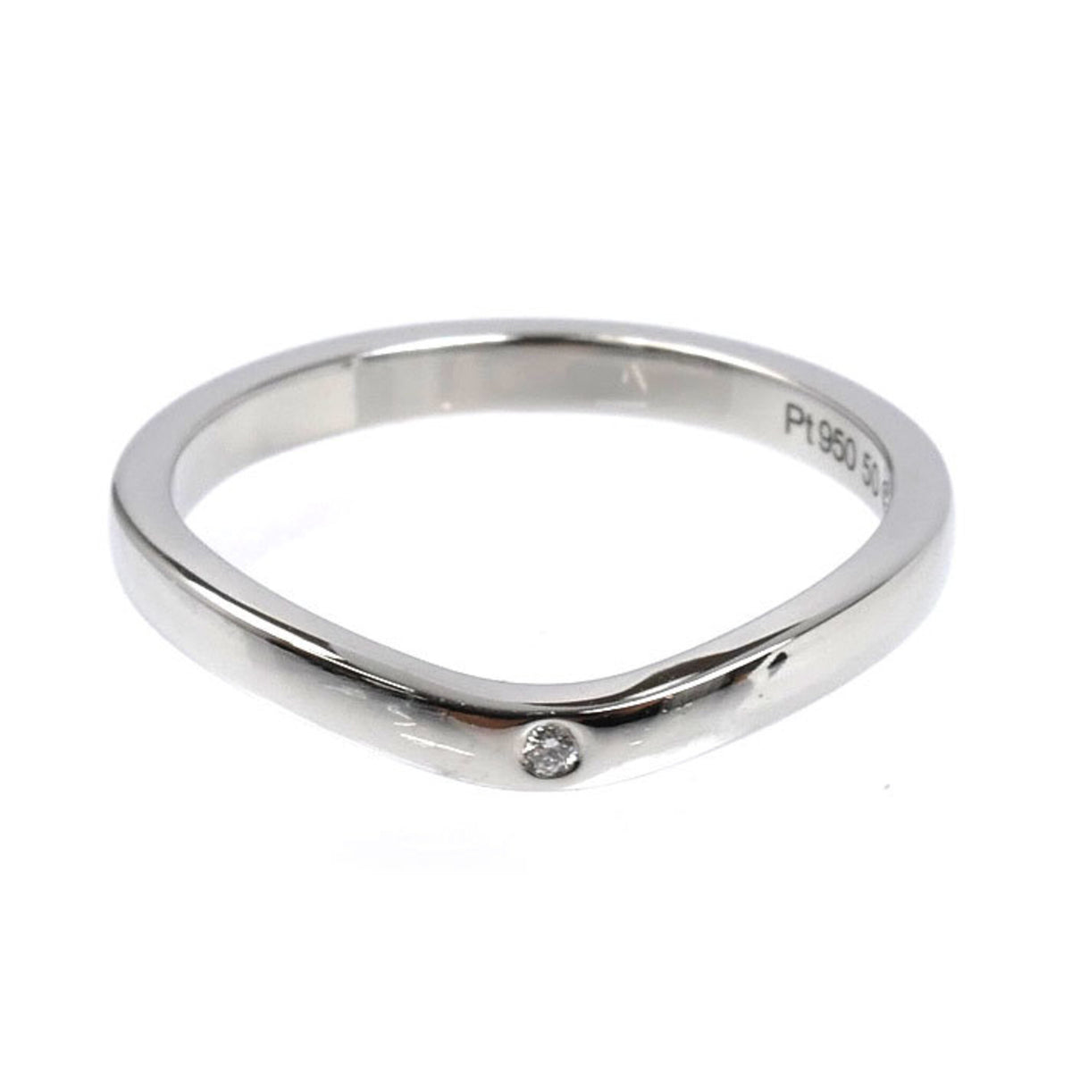 Cartier Platinum 950 Band Ring (Pre-Owned)