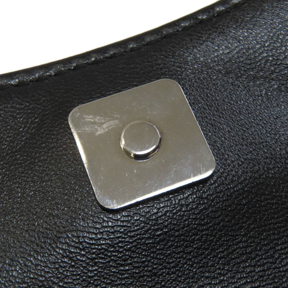 Gucci Horsebit Black Leather Handbag (Pre-Owned)