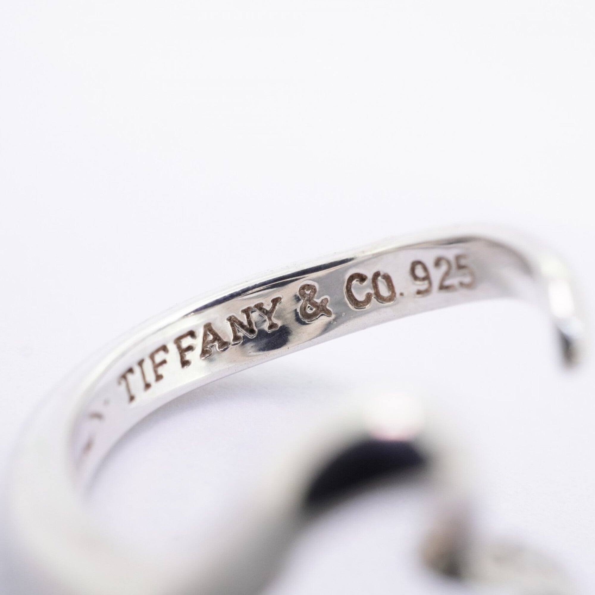Tiffany Silver 925 Band Ring (Pre-Owned)
