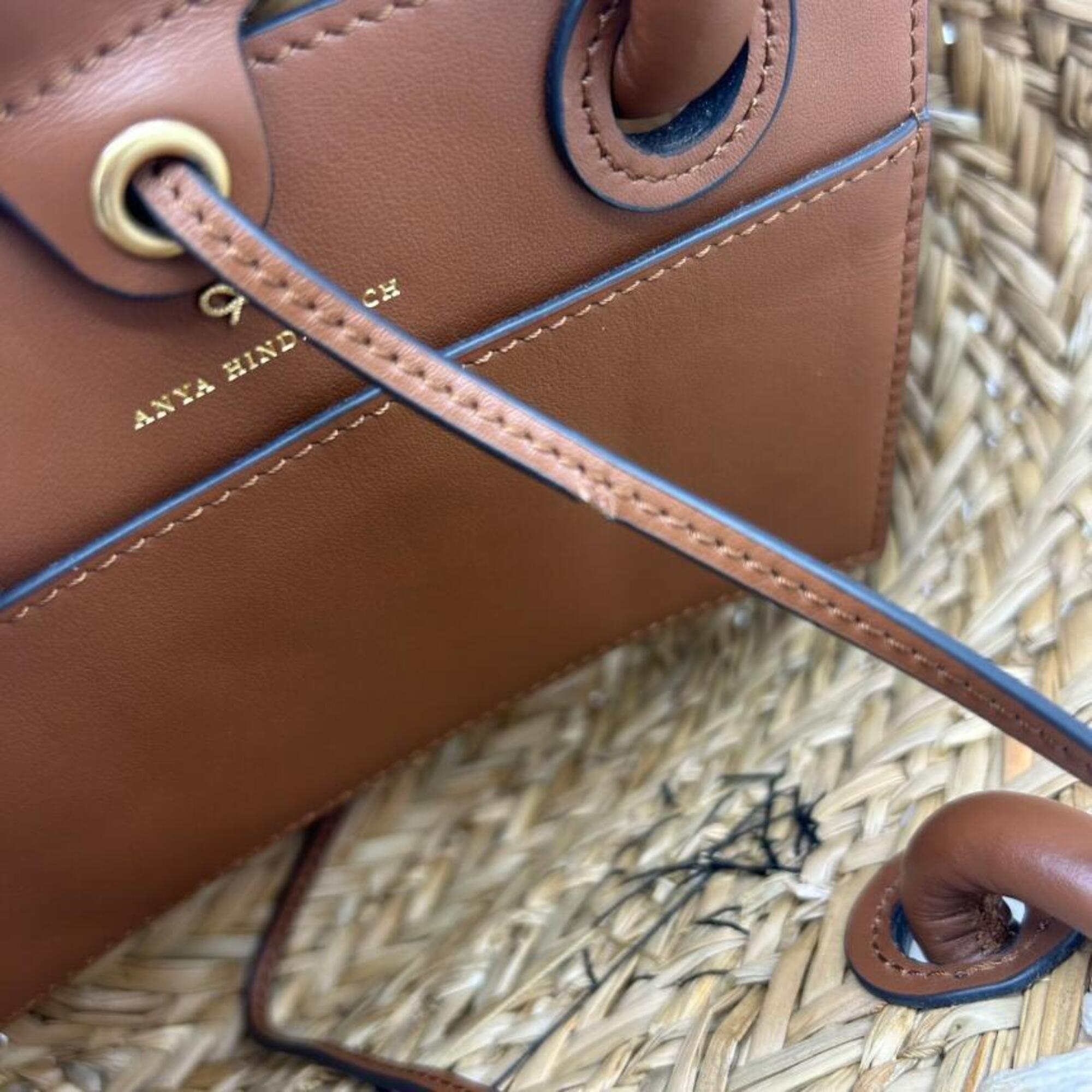 Anya Hindmarch Raffia Basket Handbag (Pre-Owned)