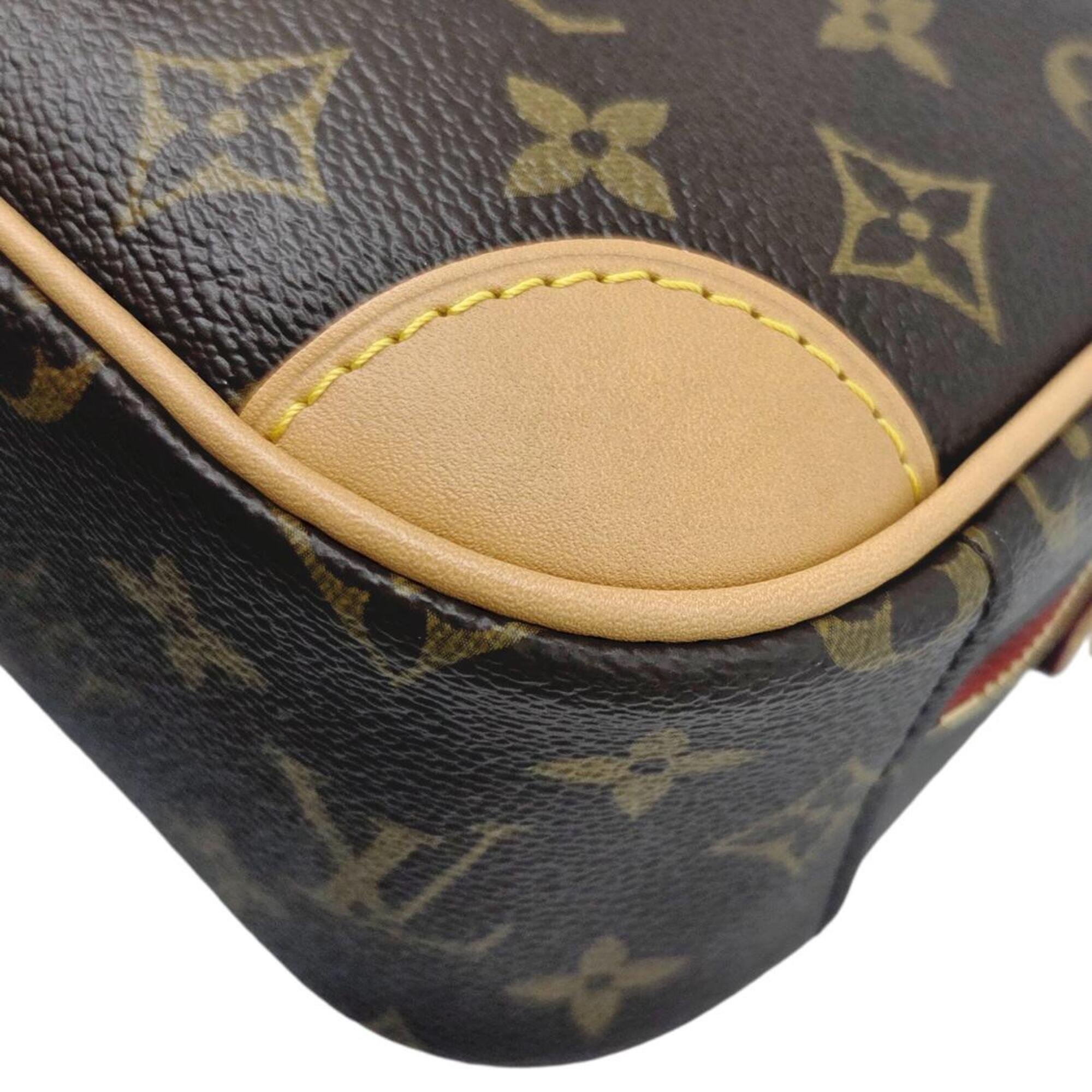 Louis Vuitton Brown Monogram Pochette Shoulder Bag (Pre-Owned)