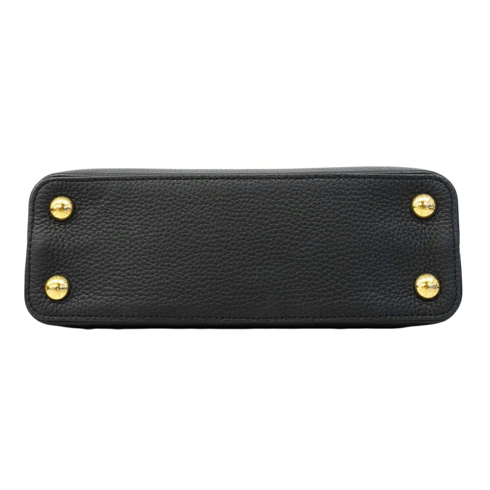 Louis Vuitton Noir Handbag (Pre-Owned)