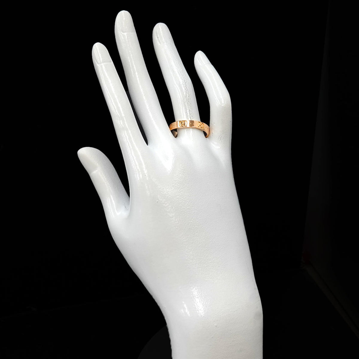 Gucci Pink Gold (18K) Band Ring (Pre-Owned)