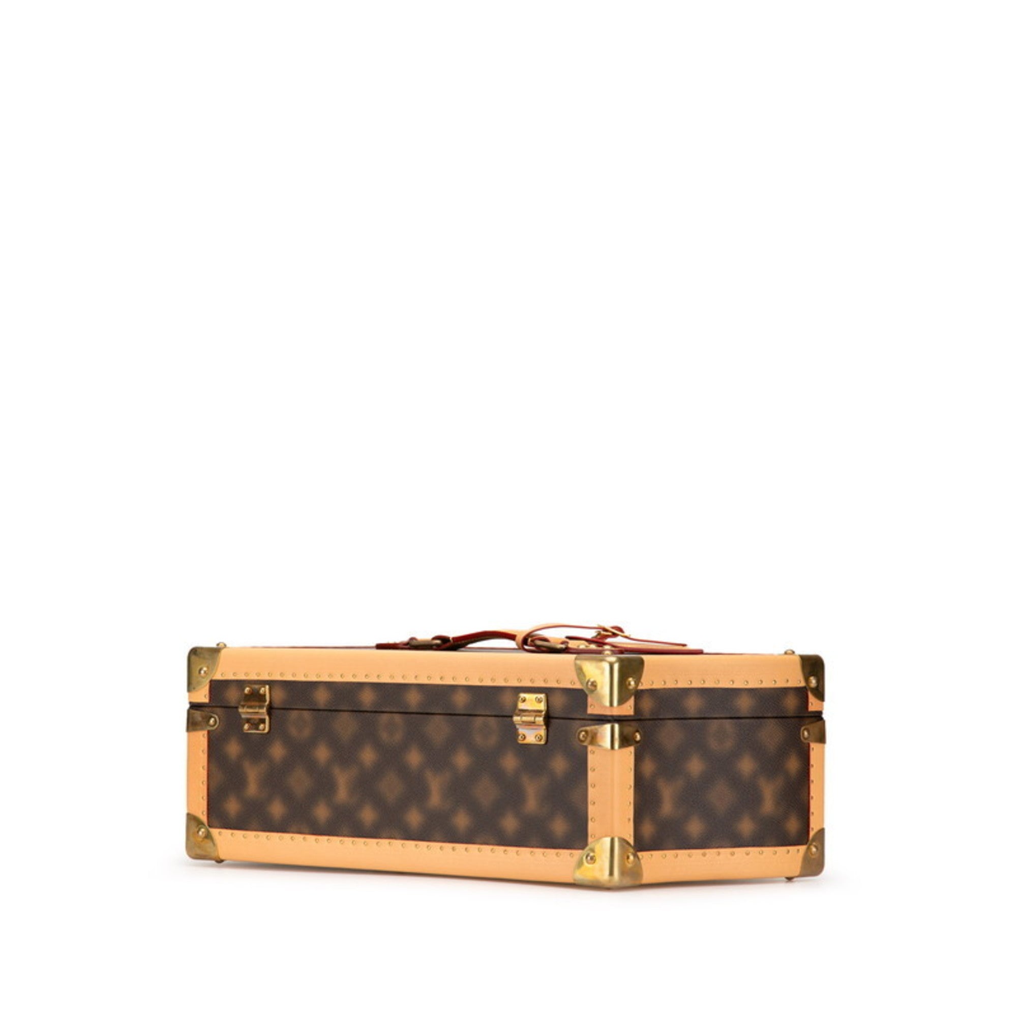 Louis Vuitton Brown Pvc Leather Handbag (Pre-Owned)
