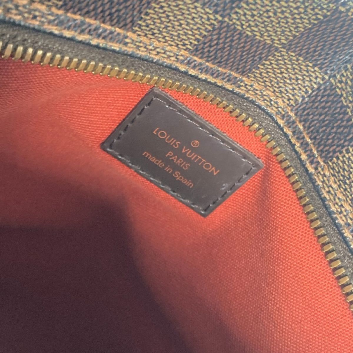 Louis Vuitton Brown Damier Canvas Shoulder Bag (Pre-Owned)