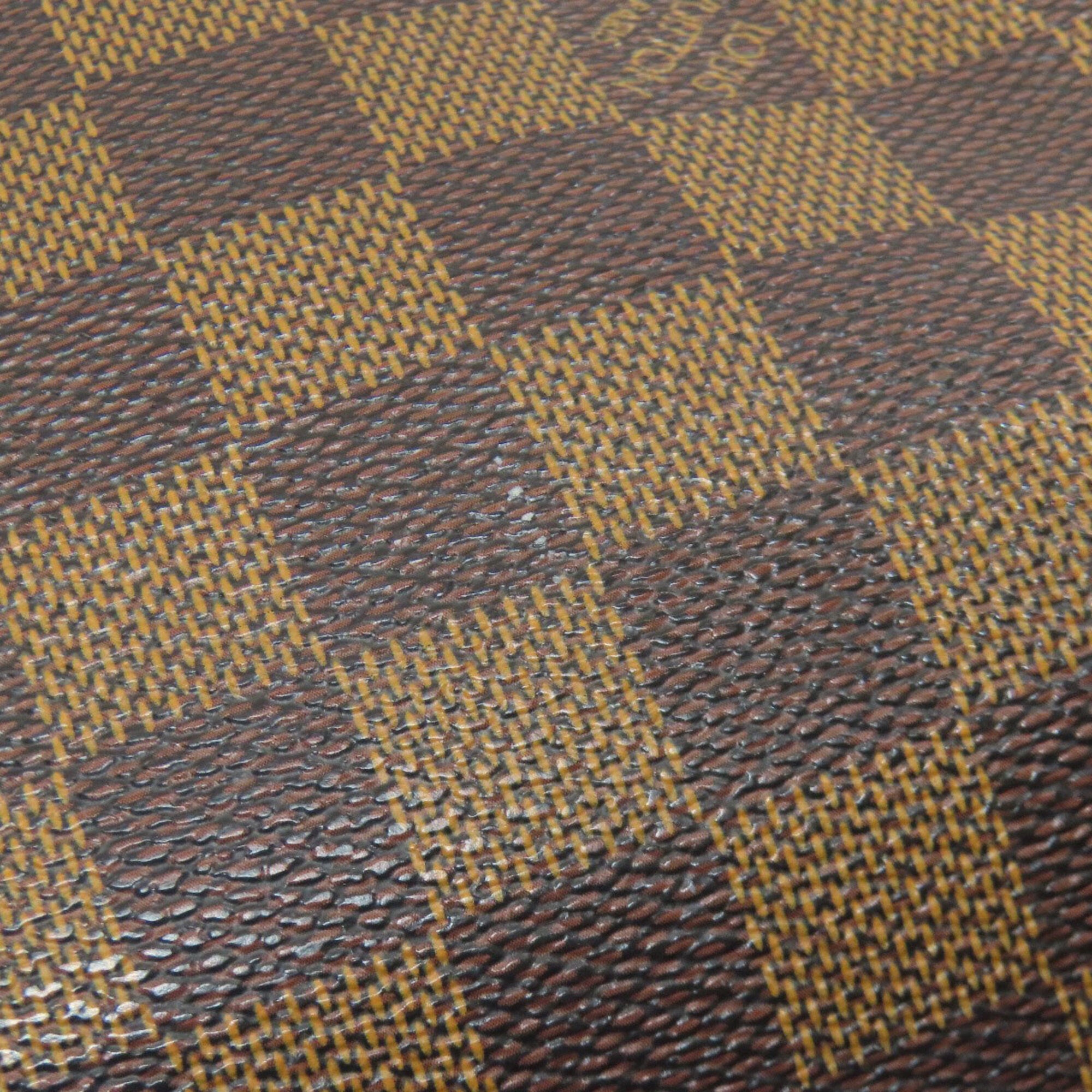 Louis Vuitton Damier Damier Canvas Ebene Damier Canvas Shoulder Bag (Pre-Owned)
