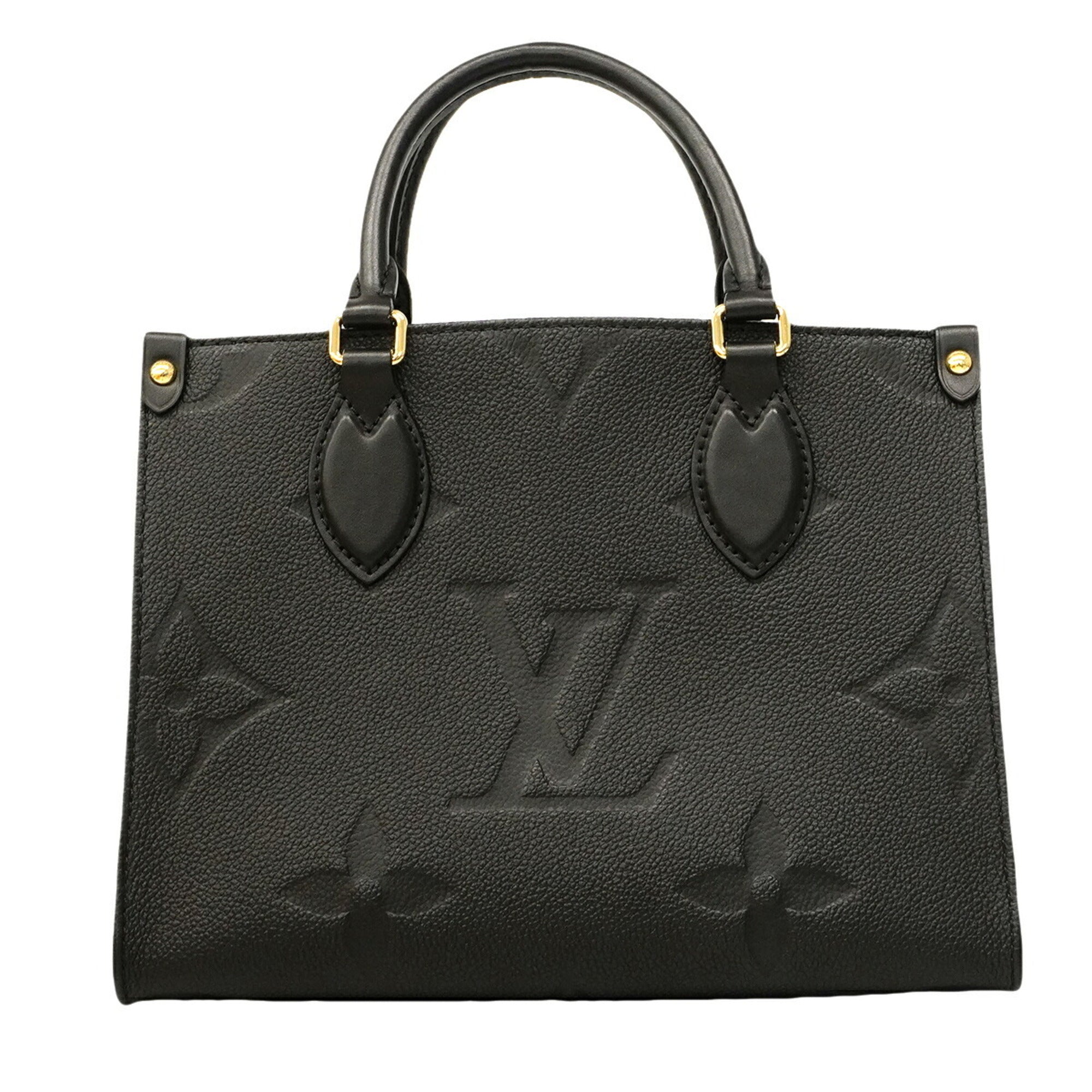 Louis Vuitton Noir Handbag (Pre-Owned)