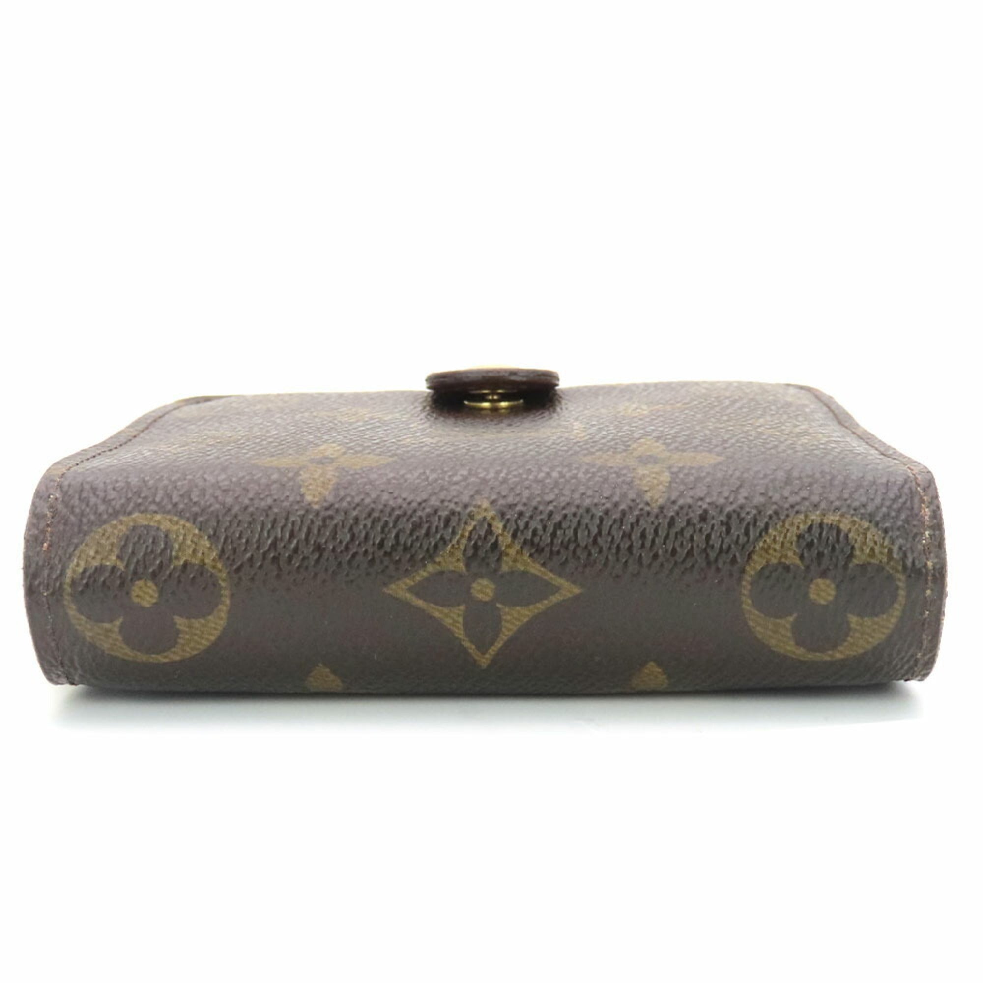 Louis Vuitton Brown Monogram Wallet (Bi-Fold) (Pre-Owned)