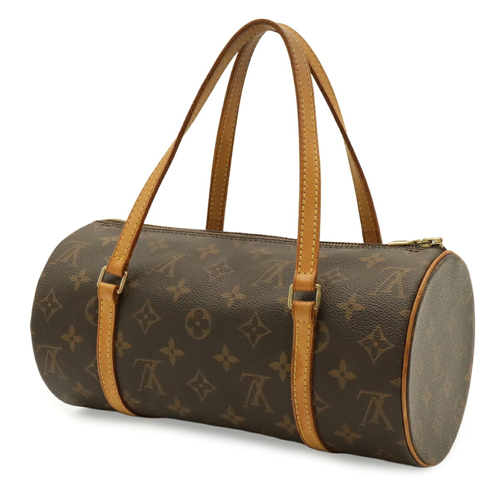 Louis Vuitton Brown Monogram Canvas Handbag (Pre-Owned)