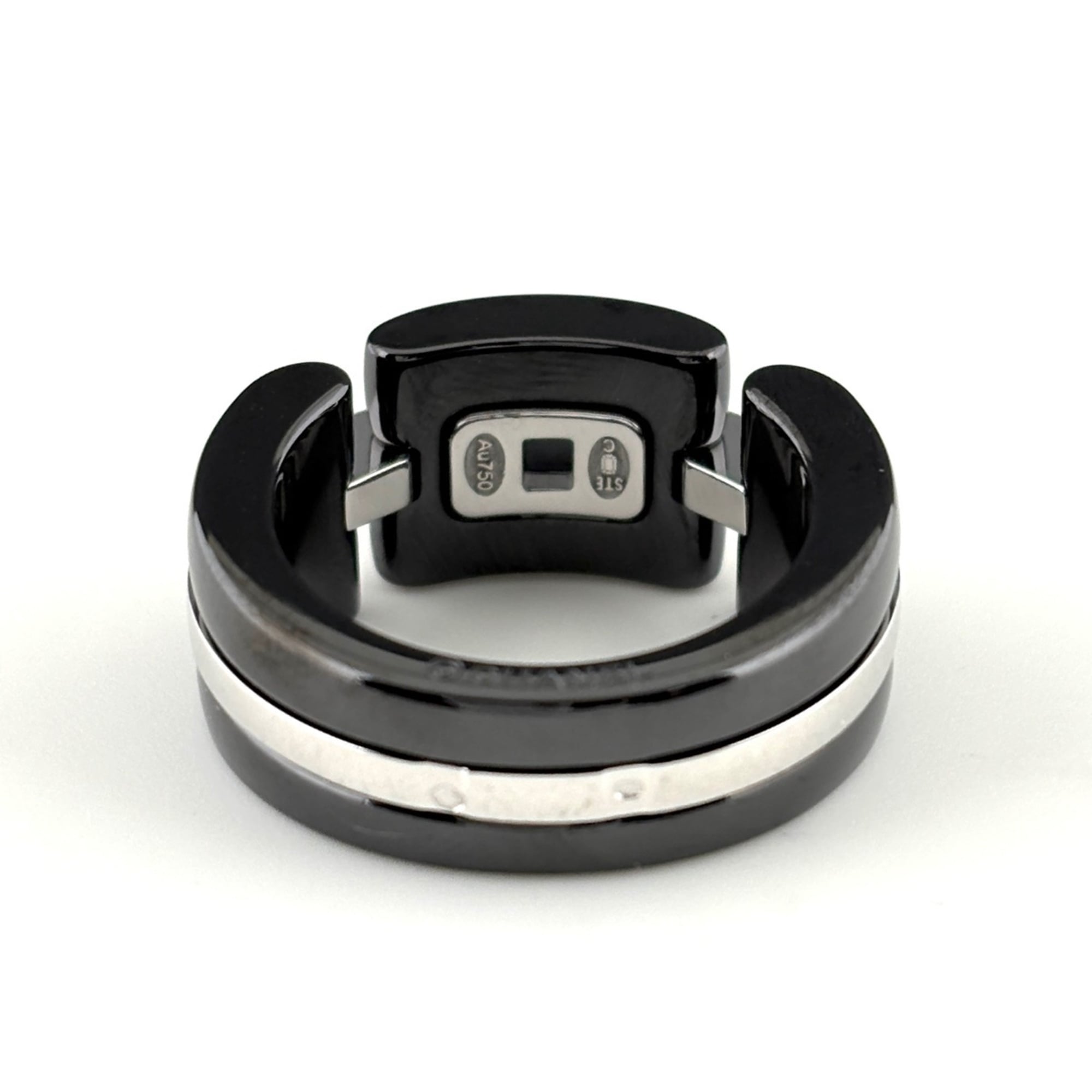 Chanel Ceramic Band Ring (Pre-Owned)
