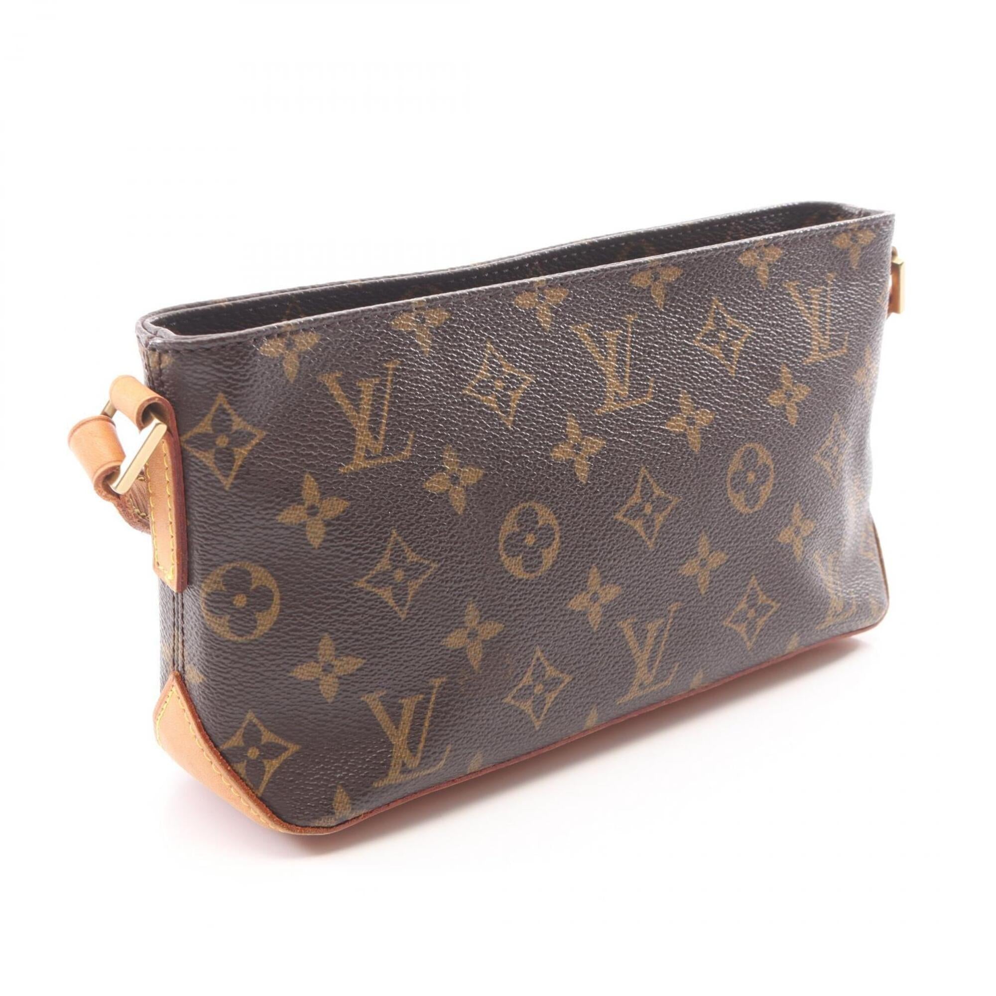Louis Vuitton Brown Pvc Leather Handbag Shoulder Bag (Pre-Owned)