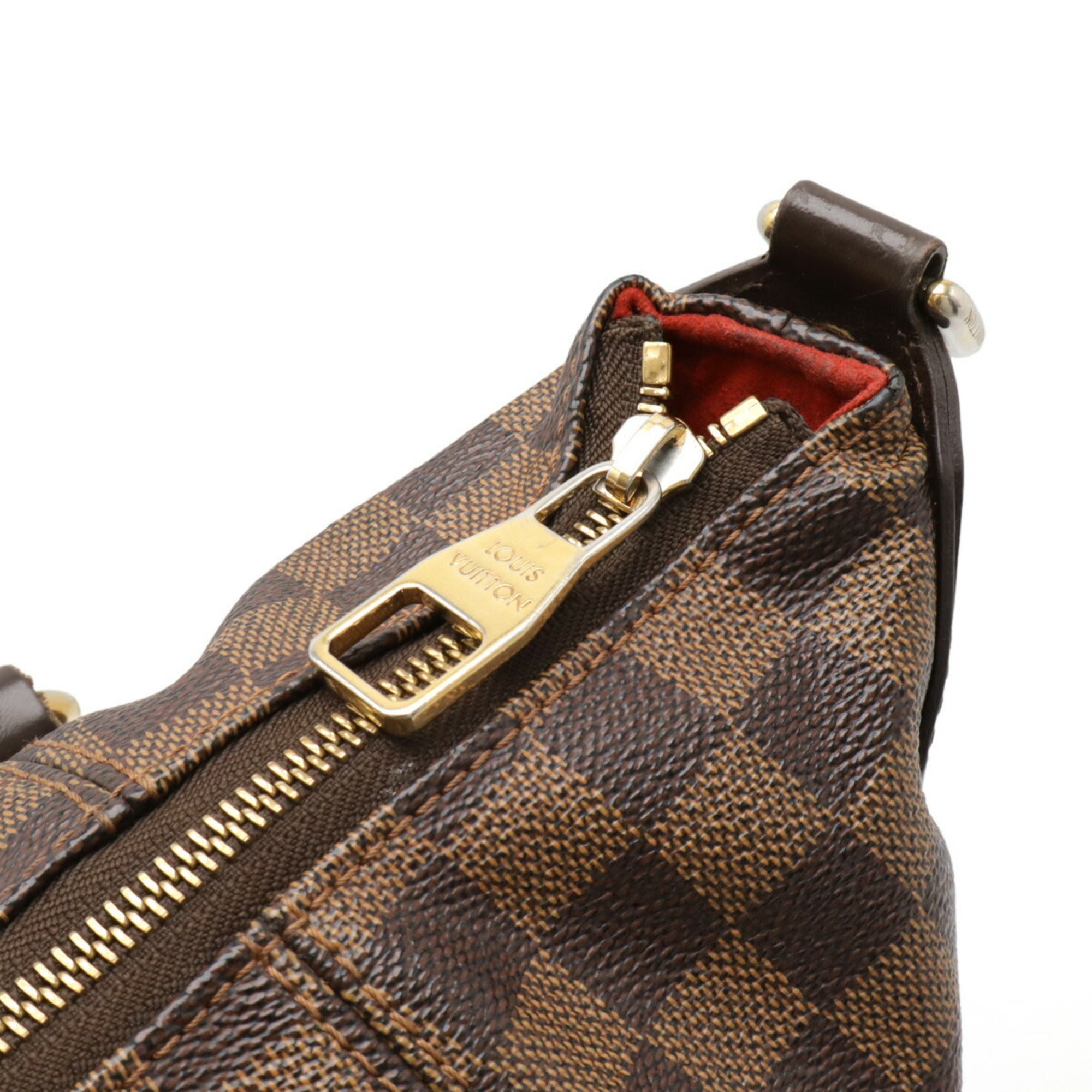 Louis Vuitton Brown Pvc Shoulder Bag Tote Bag (Pre-Owned)
