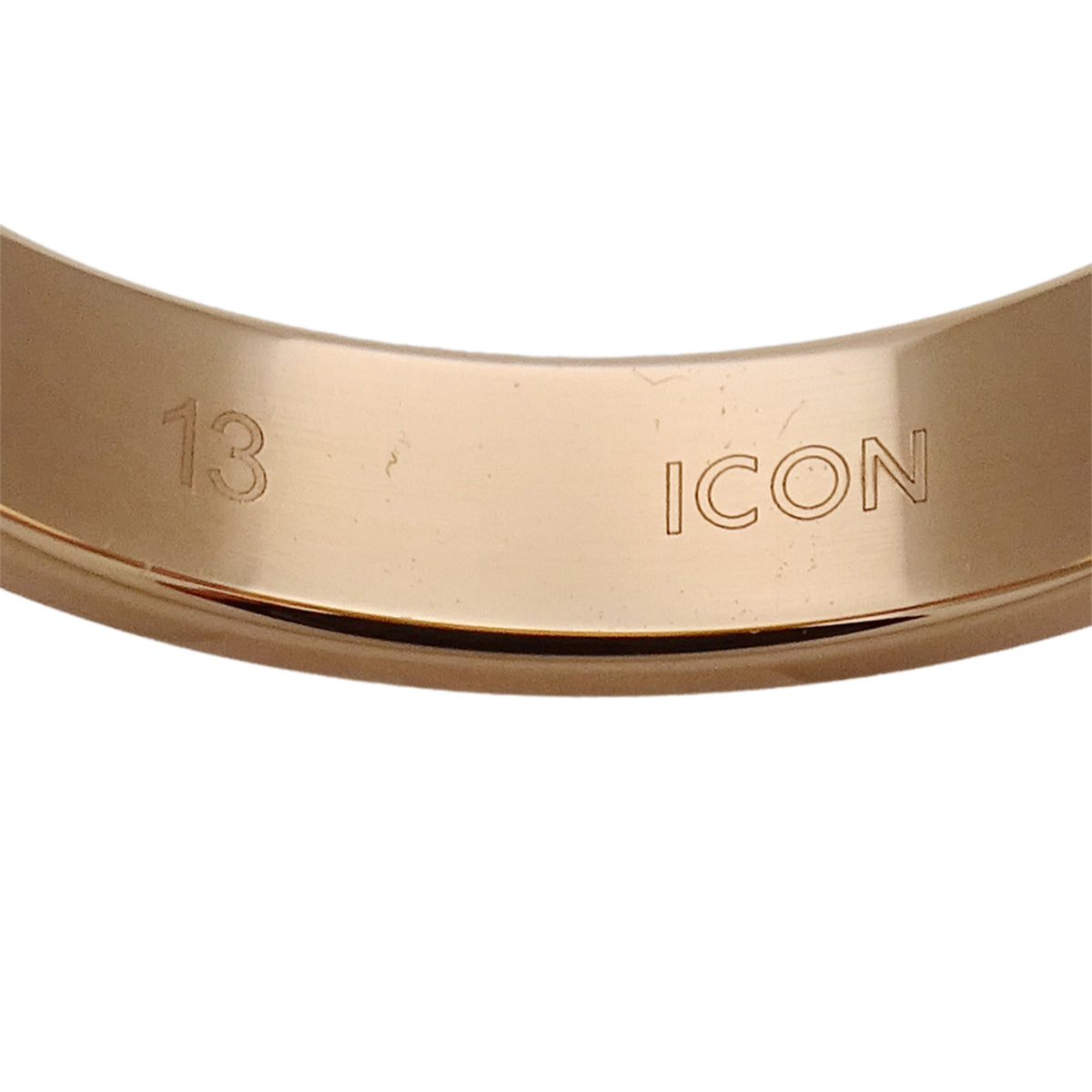 Gucci Icon Pink Gold Pink Gold (18K) Band Ring (Pre-Owned)