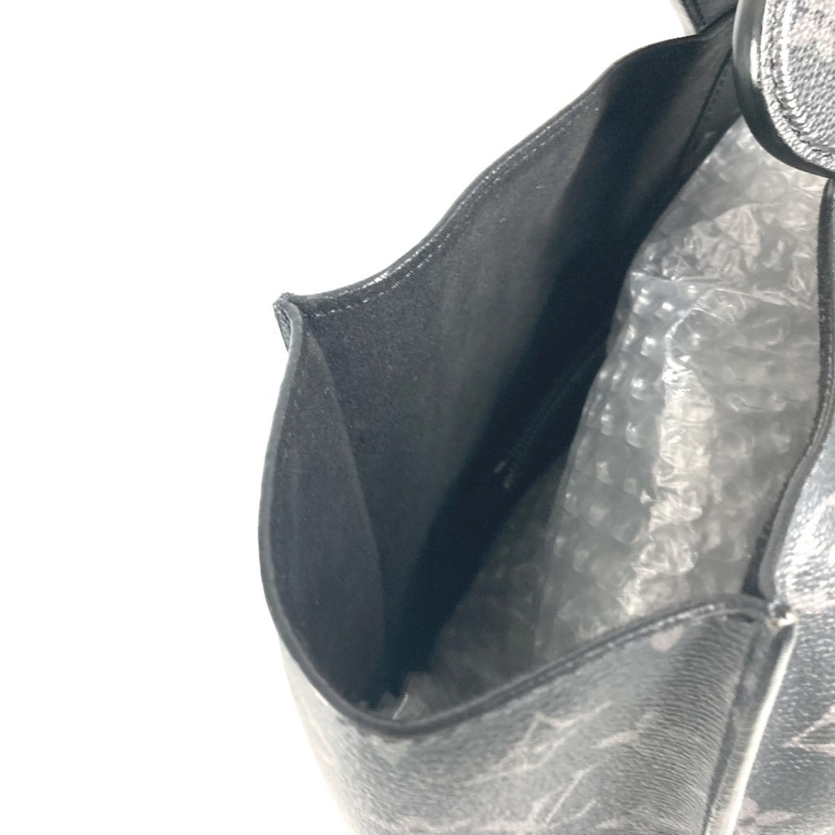 Louis Vuitton Black Silver Monogram Eclipse Handbag Tote Bag (Pre-Owned)