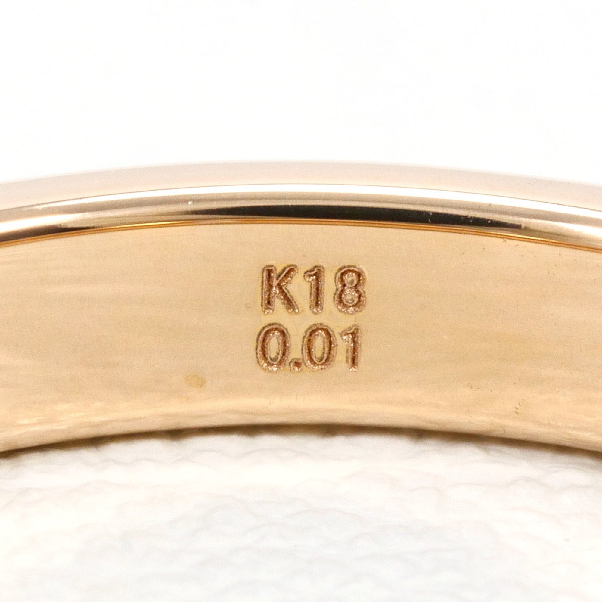 Unbranded Pink Gold Pink Gold (18K) Band Ring (Pre-Owned)