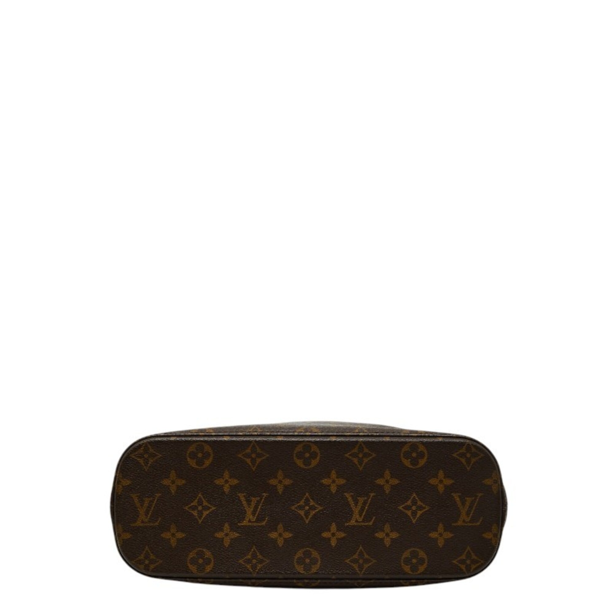Louis Vuitton Brown Pvc Leather Tote Bag (Pre-Owned)