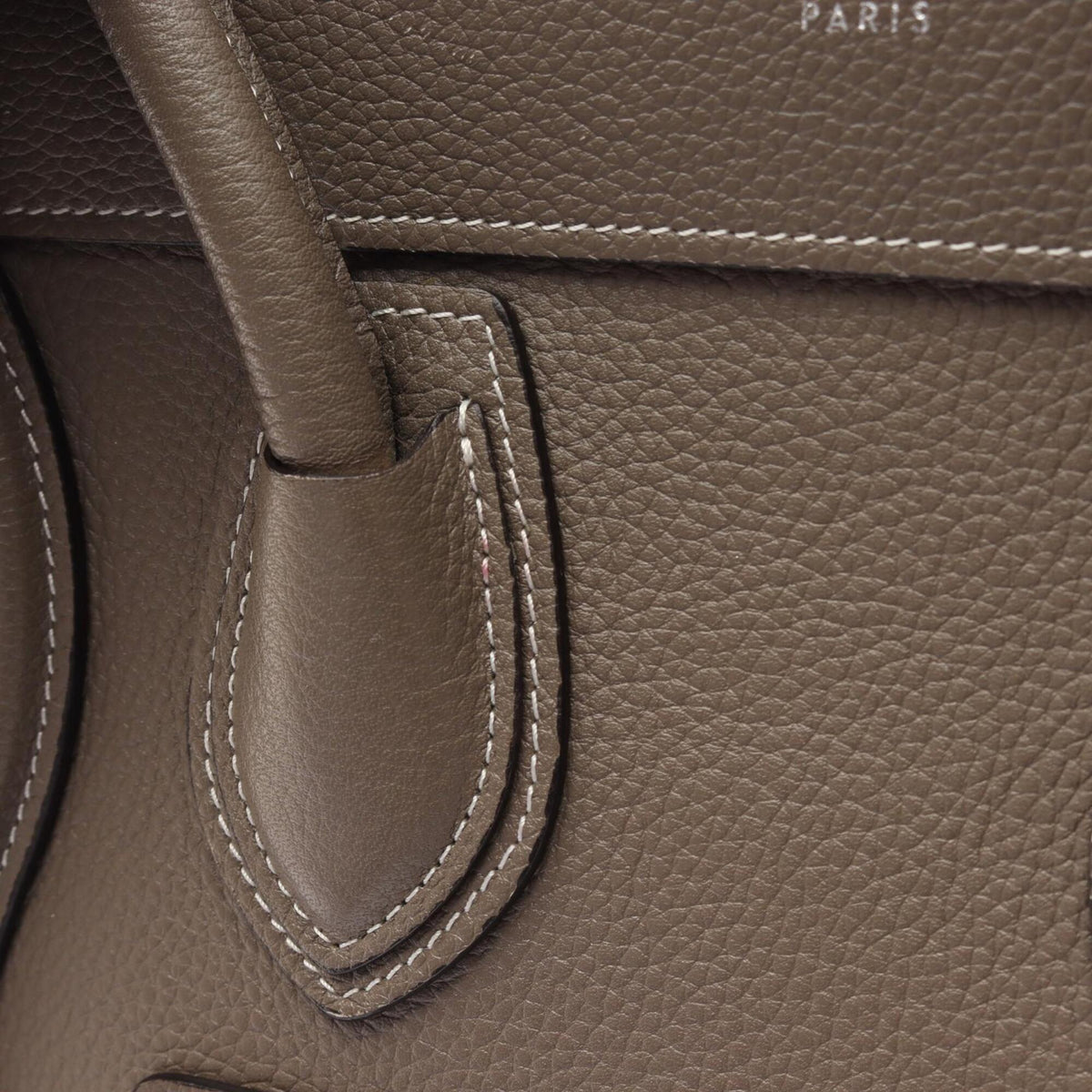 Celine Beige Leather Handbag (Pre-Owned)