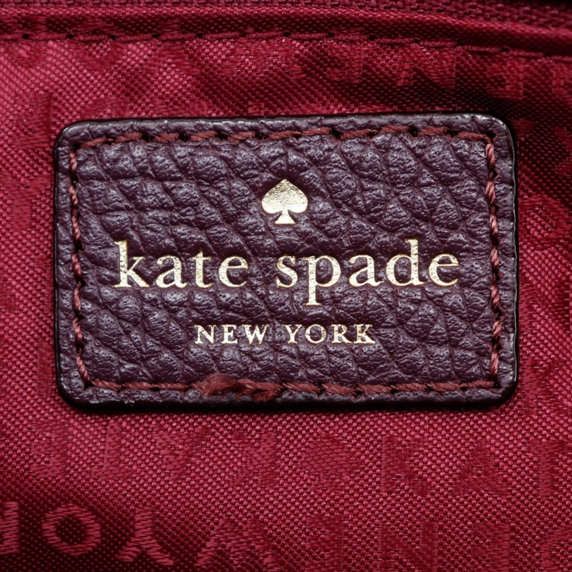 Kate Spade Purple Leather Handbag (Pre-Owned)