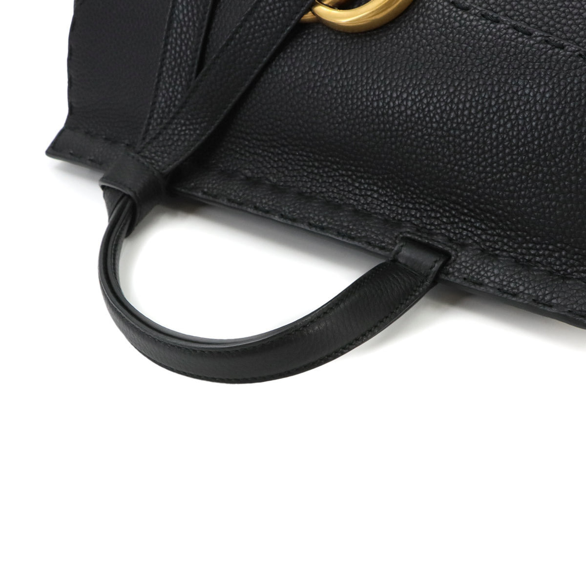 Gucci Black Leather Handbag (Pre-Owned)
