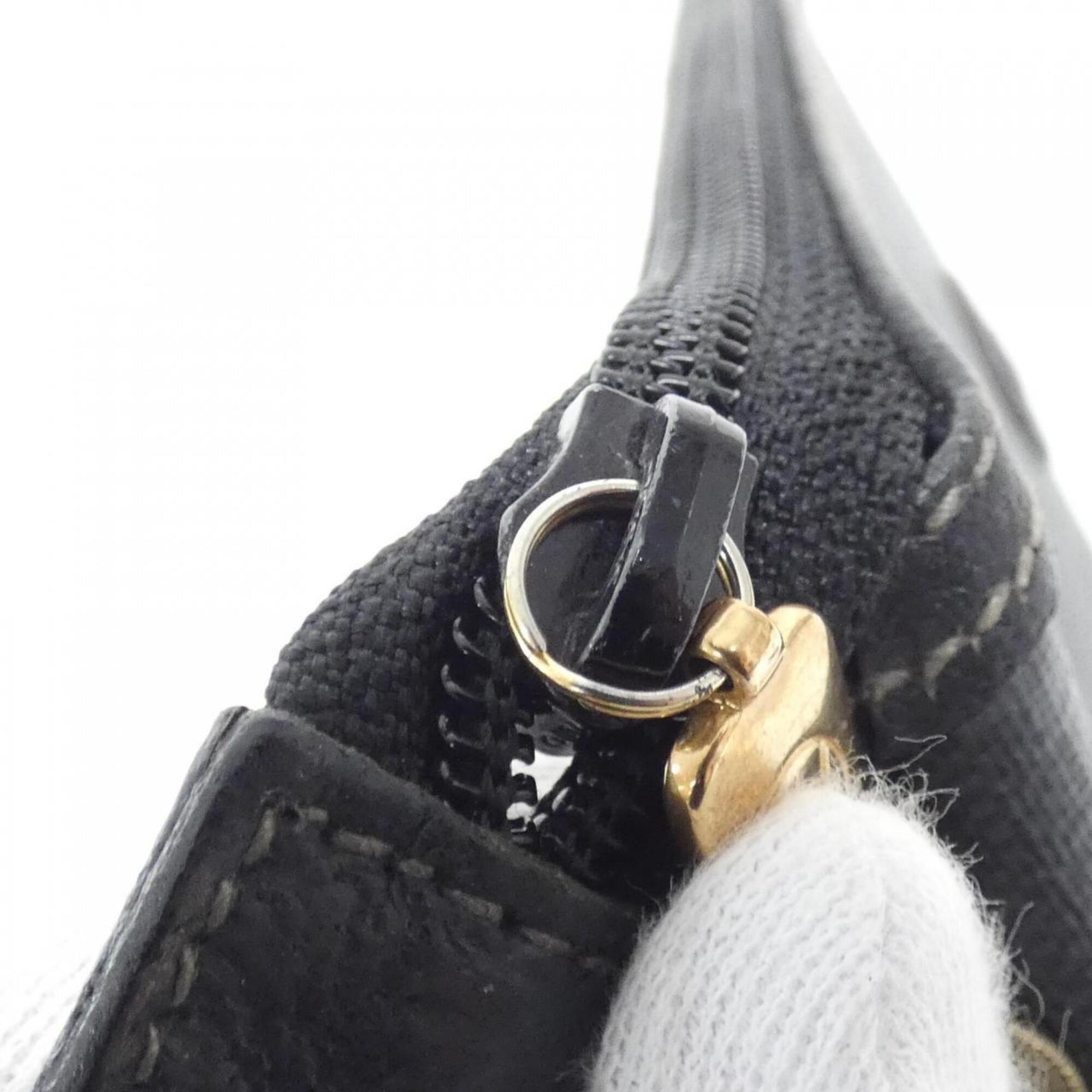 Gucci Black Gg Plus Handbag Pouch (Pre-Owned)