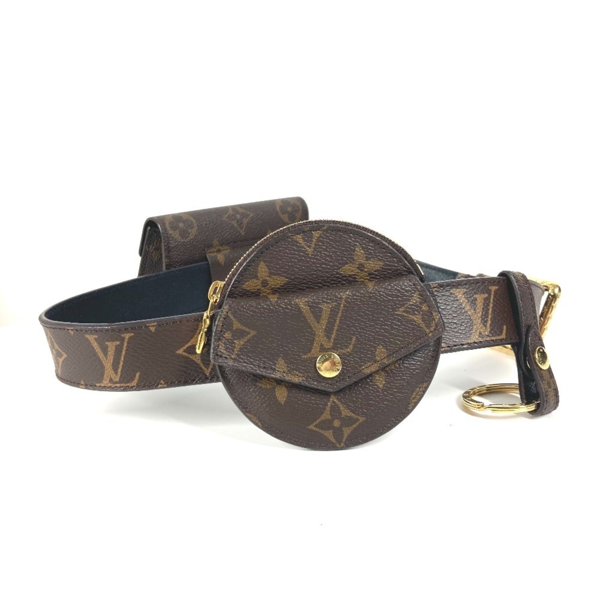 Louis Vuitton Brown Monogram Canvas Pouch Sling Bag (Pre-Owned)
