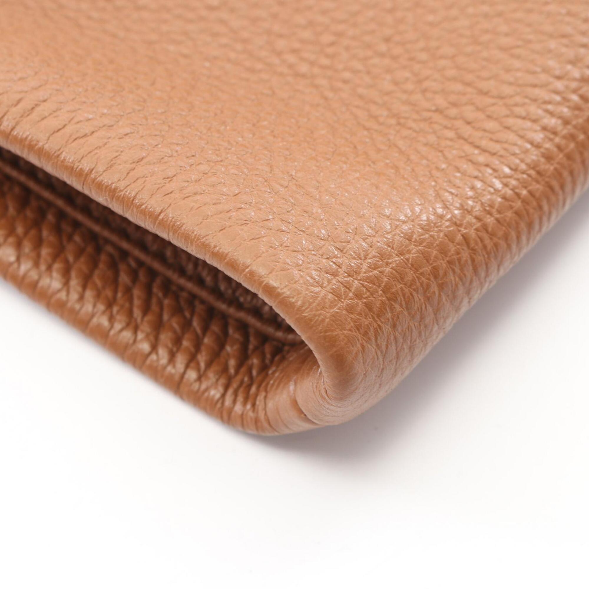 Prada Brown Leather Handbag Tote Bag (Pre-Owned)